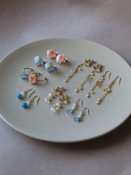 SUMMER Collection | Dogwoodearrings ｜來自日本的手作飾品｜耳環，耳夾，項鍊，髮圈