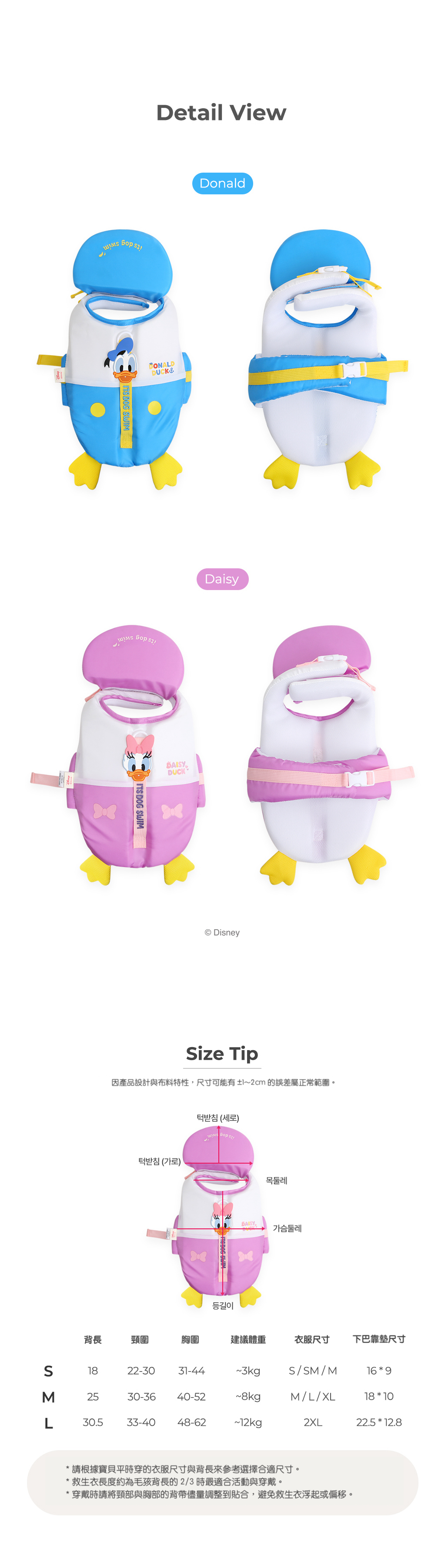 Disney life jacket detailpage拷貝4
