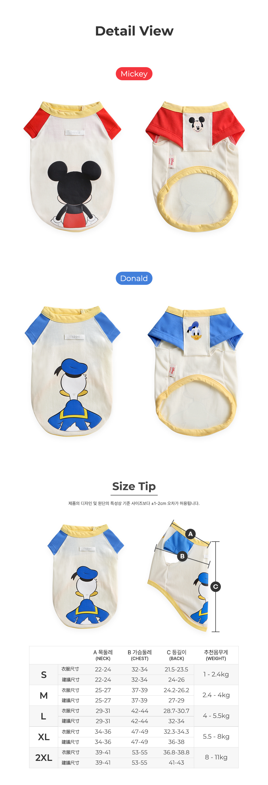 Disney going cotton t-shirt detailpage拷貝3