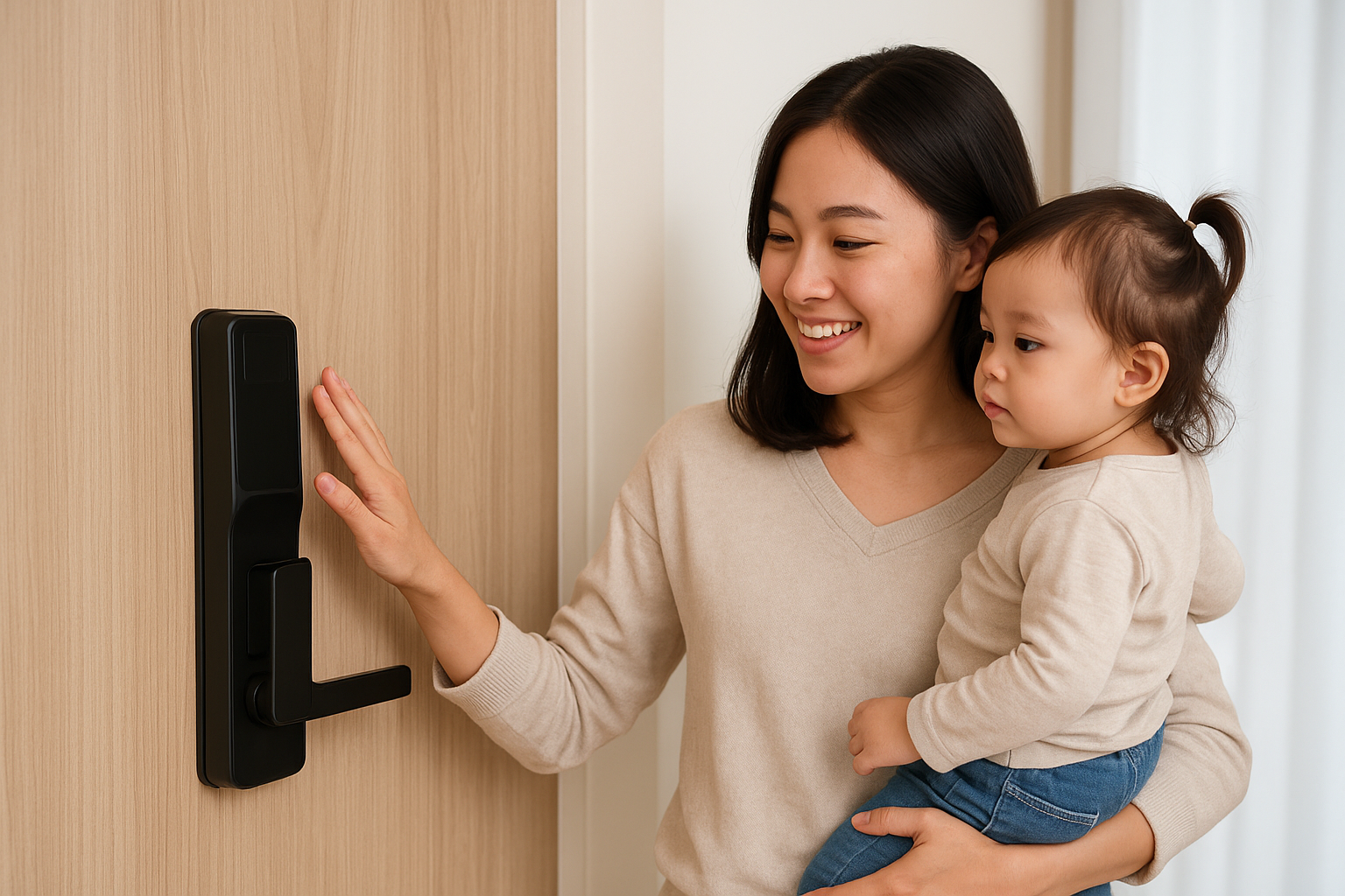 林口電子鎖推薦｜智慧門鎖安裝與選購首選｜桃園春日 K組長直營門市