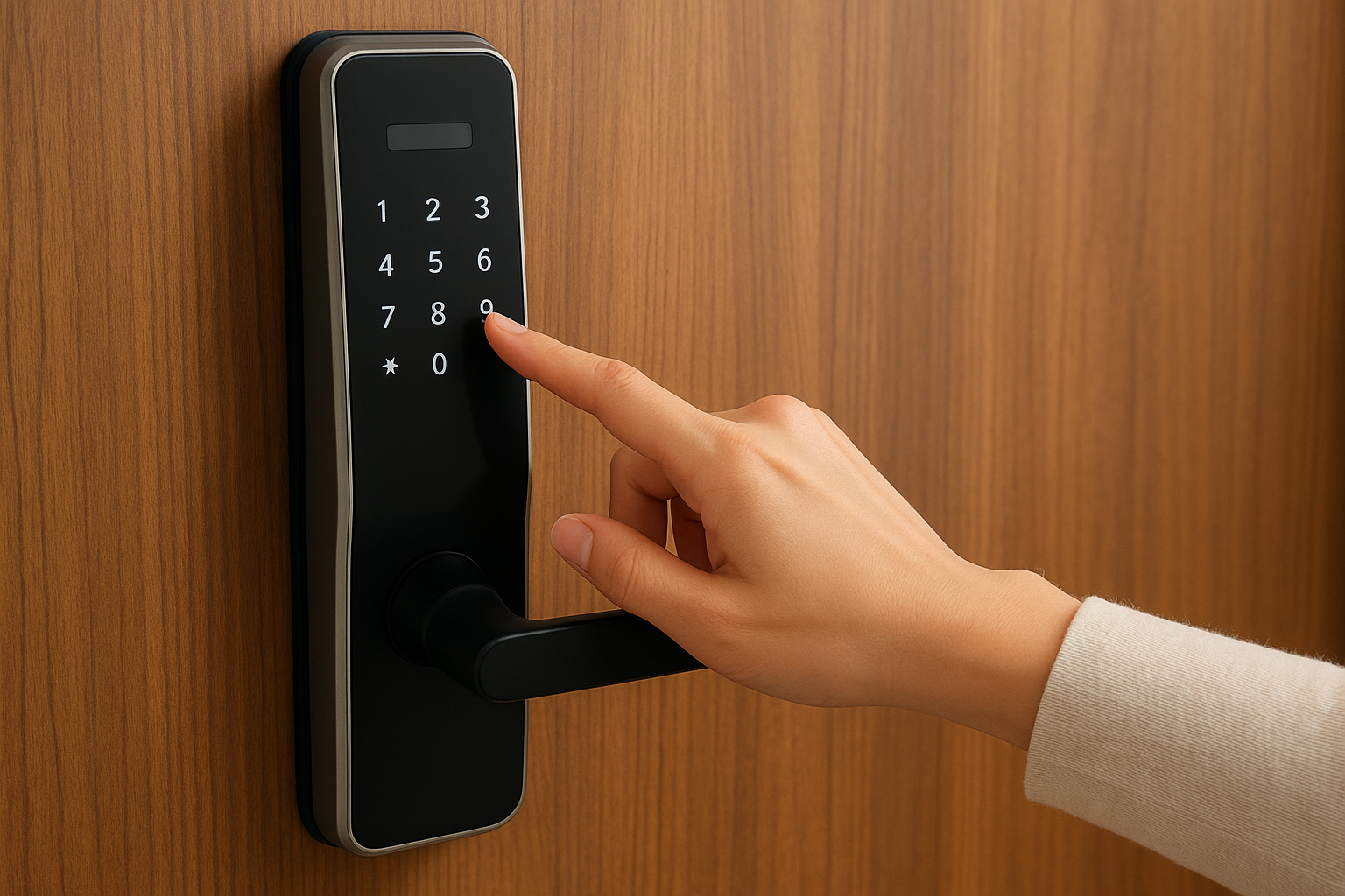 桃園電子鎖安裝推薦|春日智慧門鎖門市|十合一電子鎖|掌靜脈、人臉辨識、指紋開鎖專家