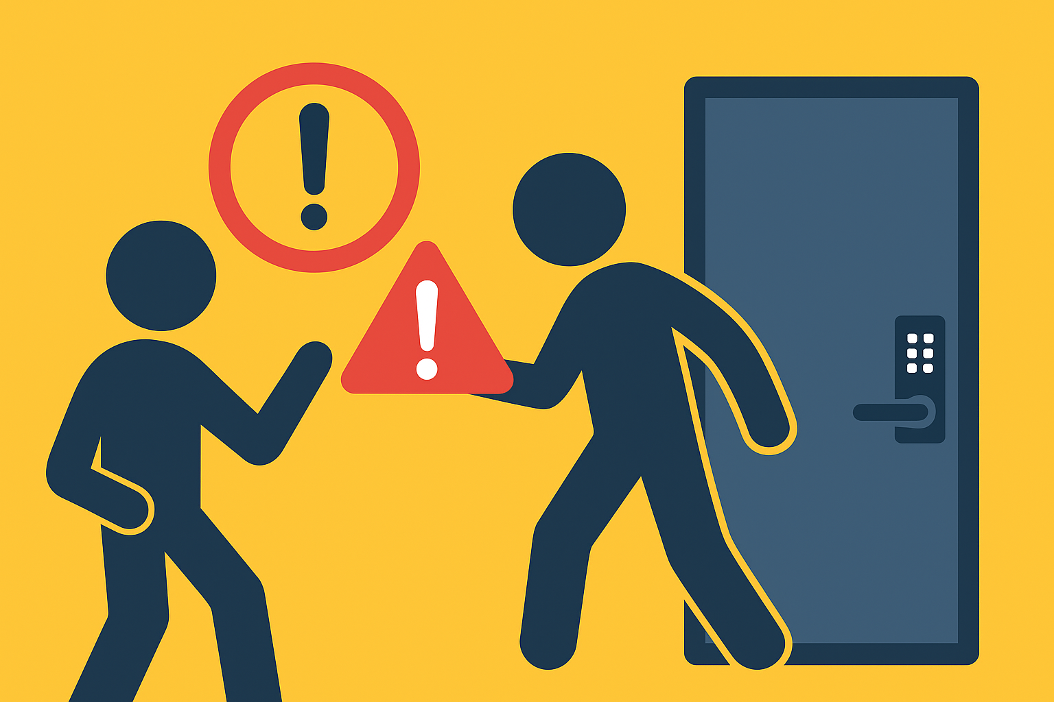 安裝電子鎖後，萬一有歹徒劫持我，逼我開門怎麼辨？