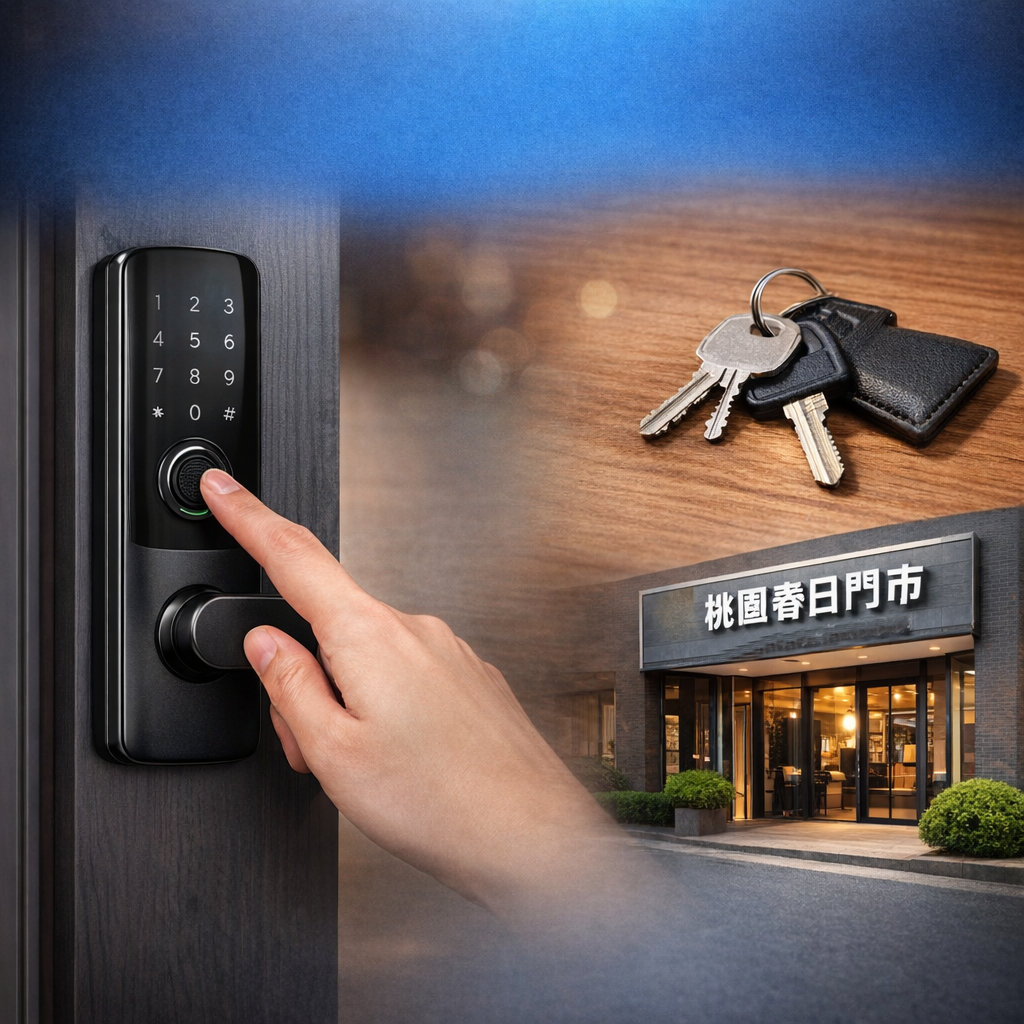 桃園電子鎖推薦｜智慧門鎖安裝專家，指紋密碼門鎖一次了解