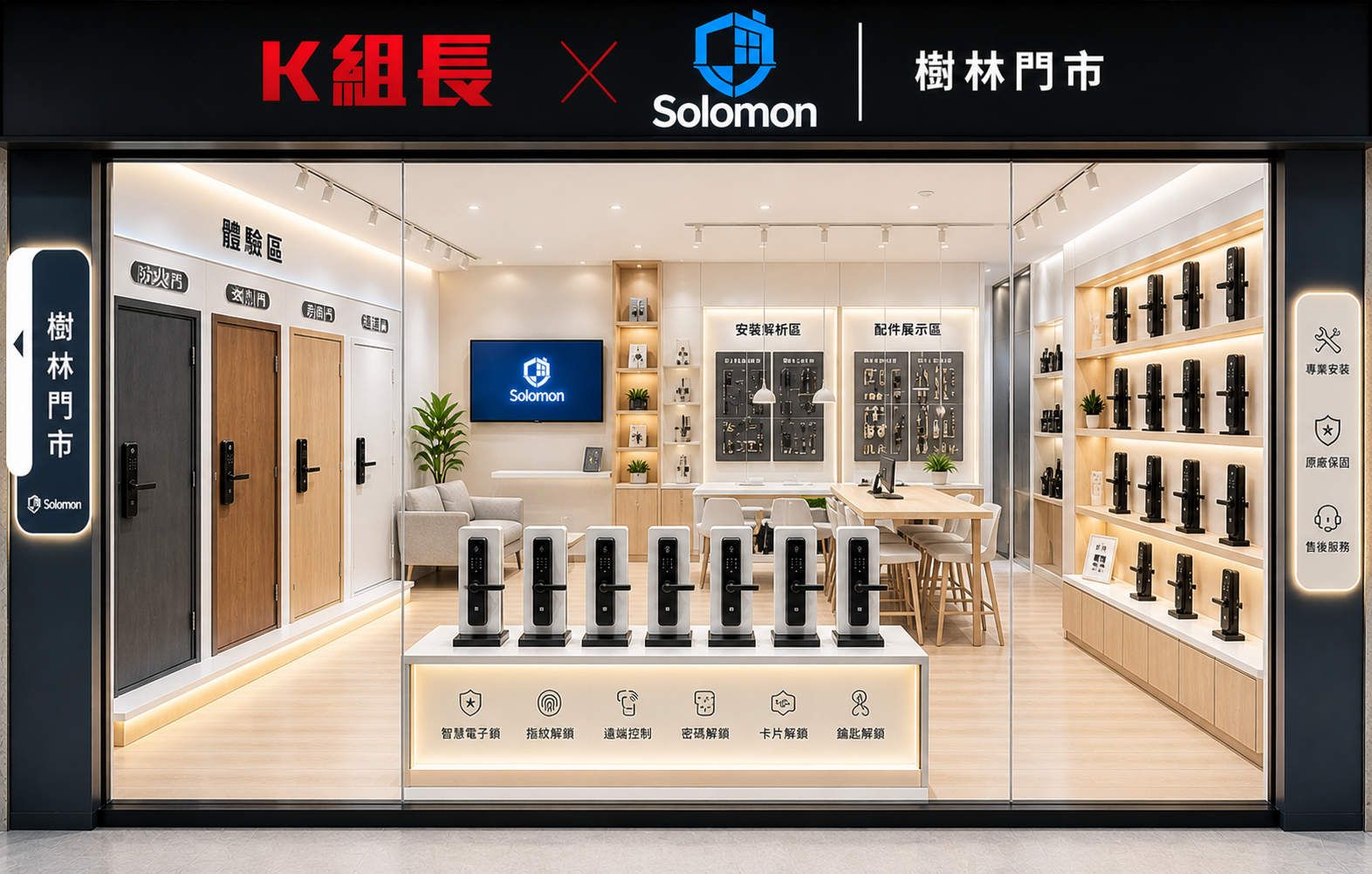 樹林電子鎖推薦｜在地門市・安裝服務｜K組長電子鎖