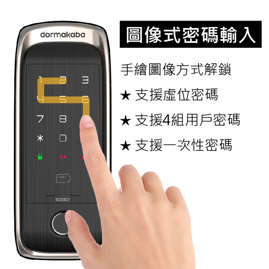 DORMAKABA RL360VH 電子鎖 (2)