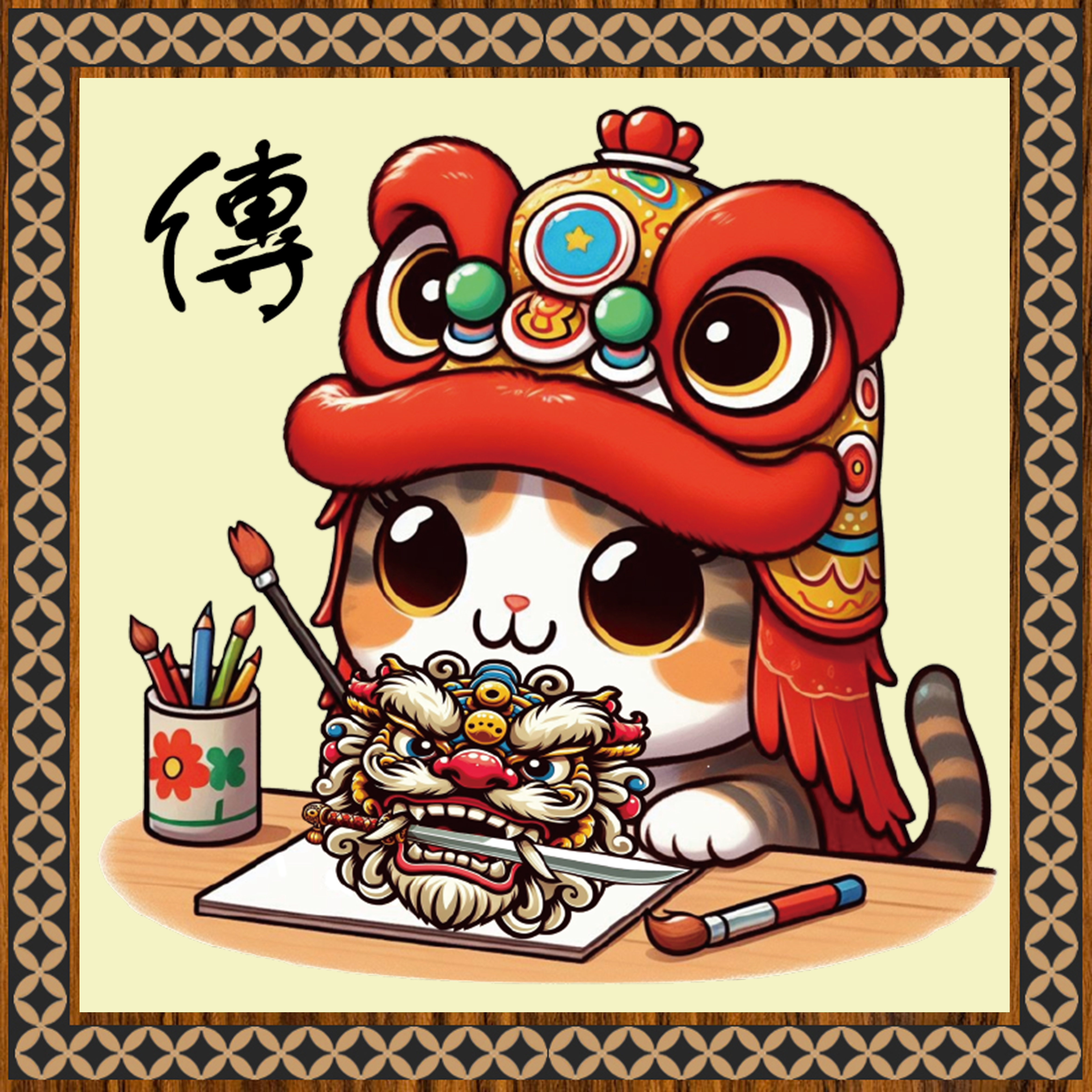 傳
