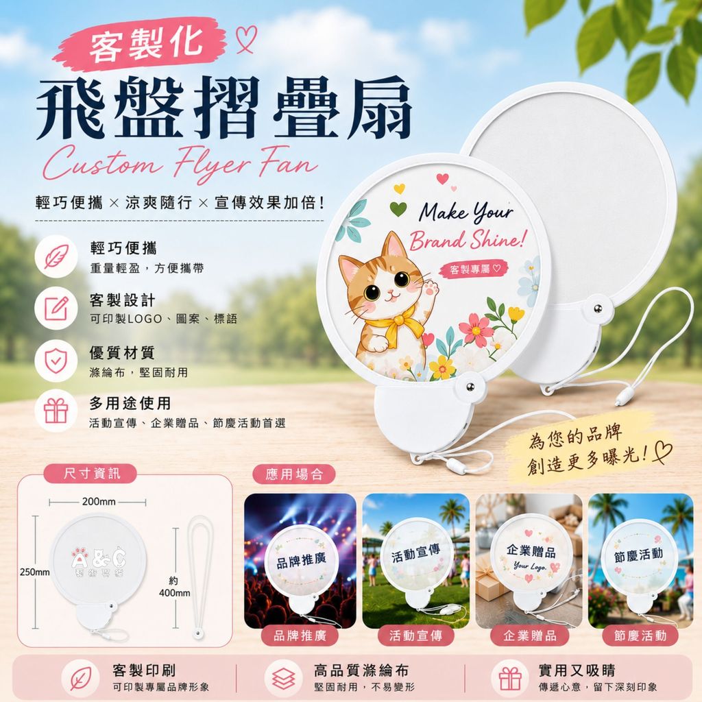 飛盤扇