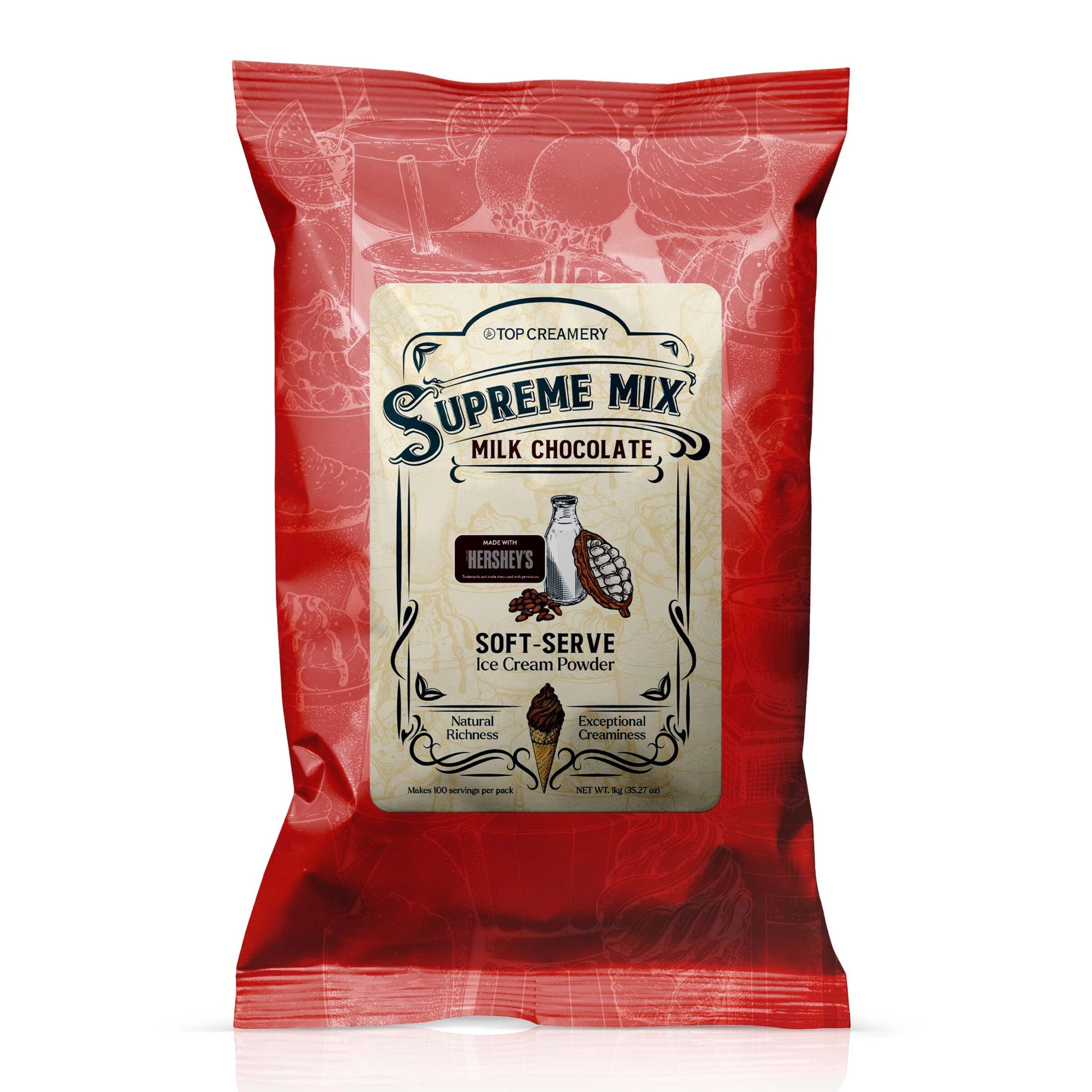 Supreme-Mix-Soft-Serve-Ice-Cream-Milk-Chocolate-made-with-Hersheys-Powder-Front-scaled