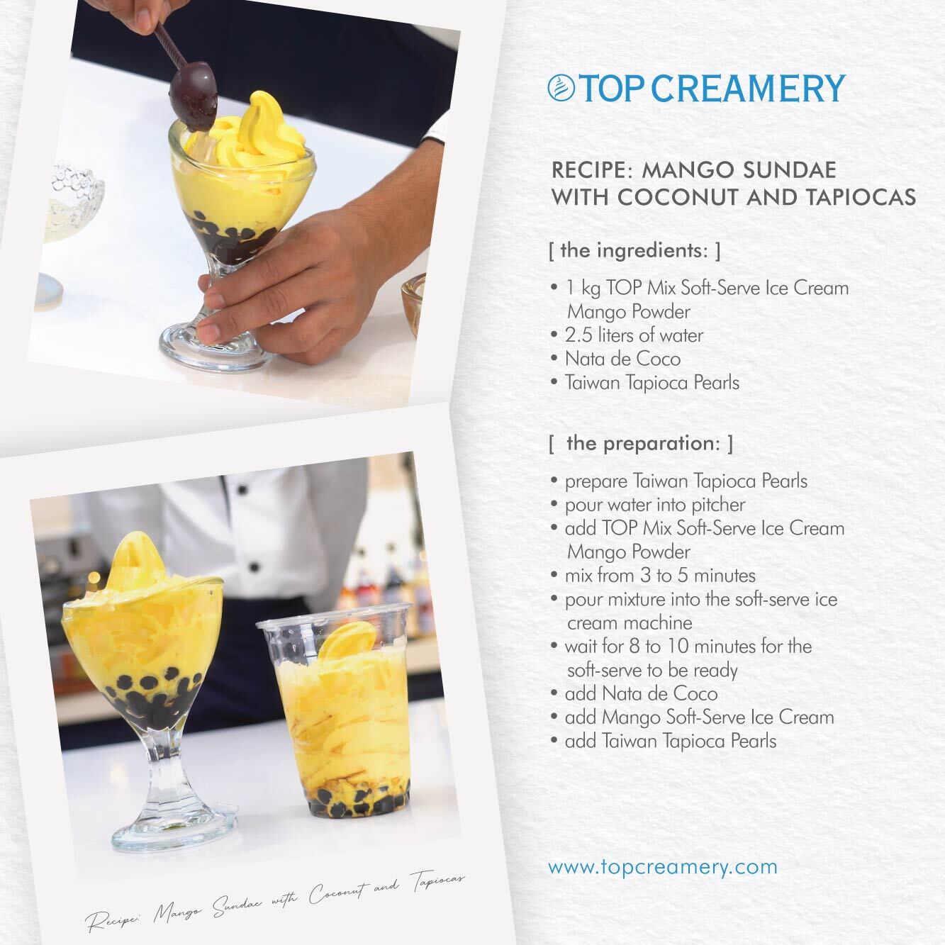 Mango-Sundae-with-Coconut-and-Tapiocas-Recipe-by-TOP-Creamery