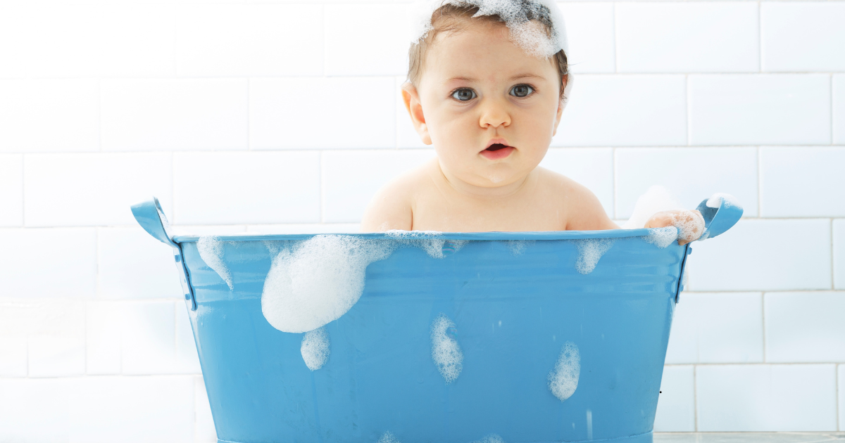 Is it Safe to Bathe a Baby with Shampoo?