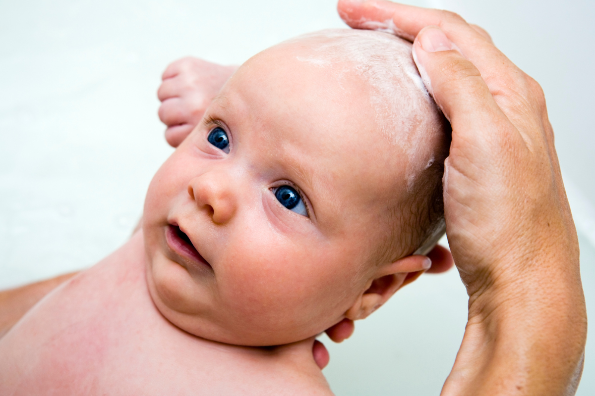 baby hair wash