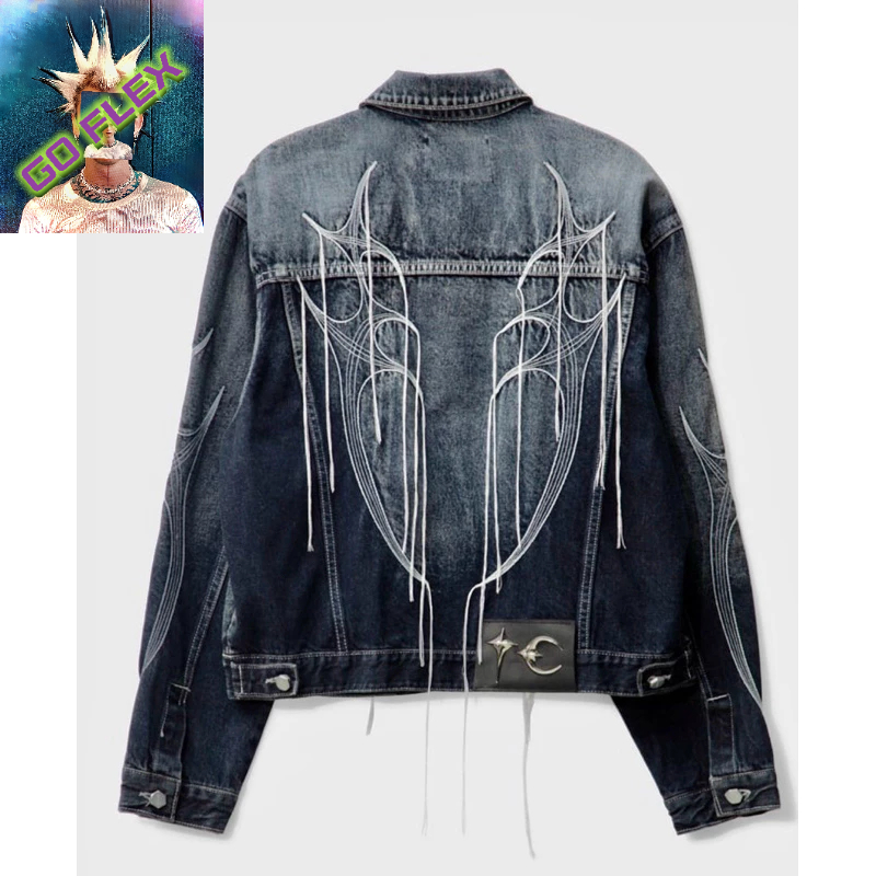 THUG Club TRIBAL TREE DENIM JACKET – Go FLEX