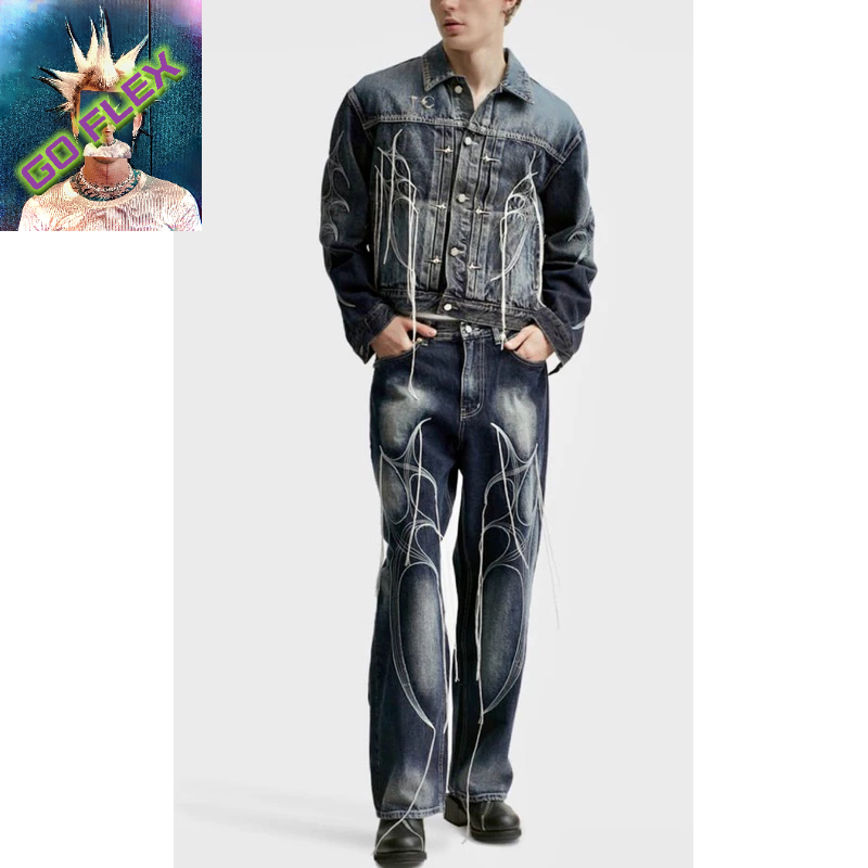 THUG Club TRIBAL TREE DENIM JACKET – Go FLEX