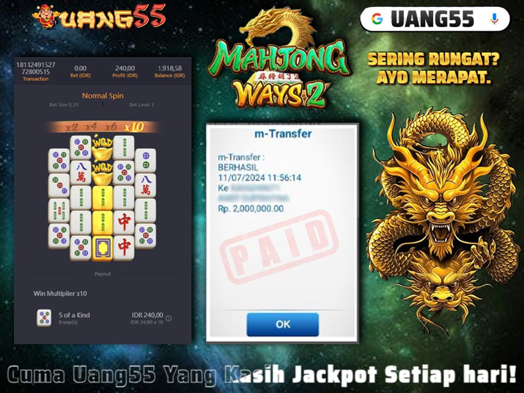 Testi Uang55 11 juli 2024 2