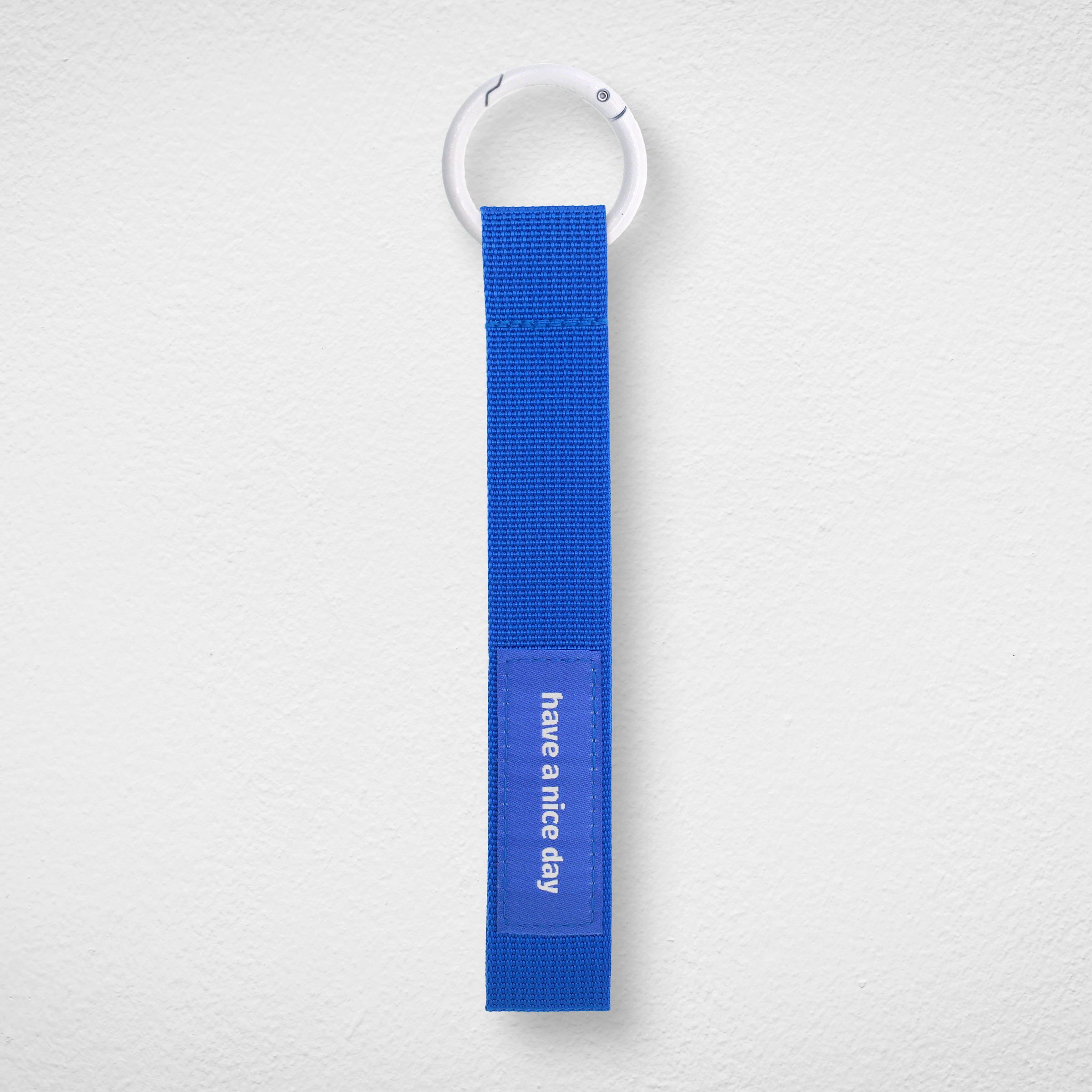 Phone Strap_Blue_White