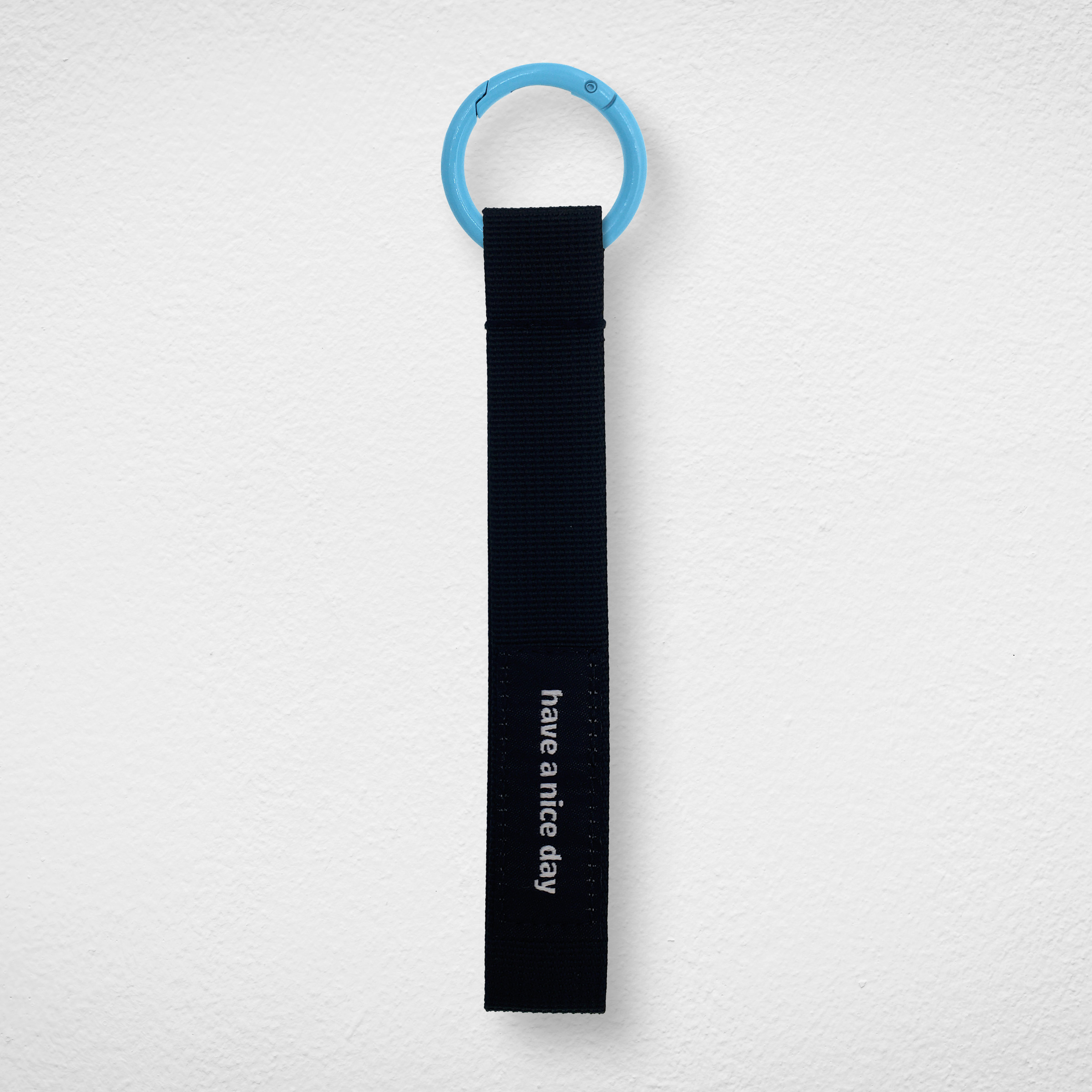 Phone Strap_Black_Blue