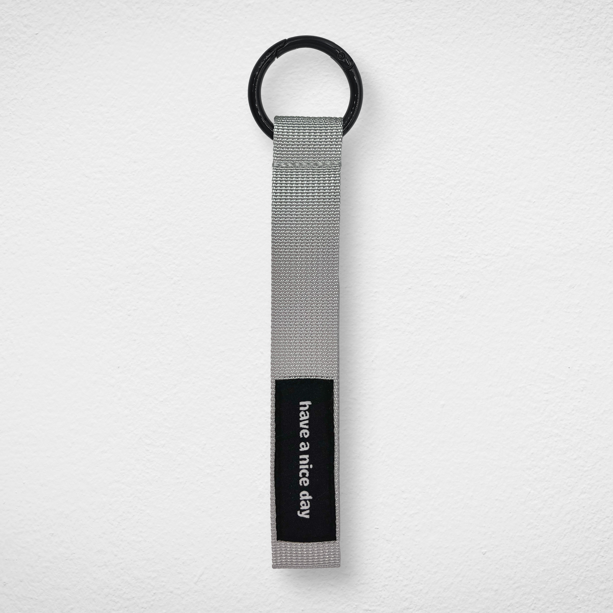 Phone Strap_Grey_Black