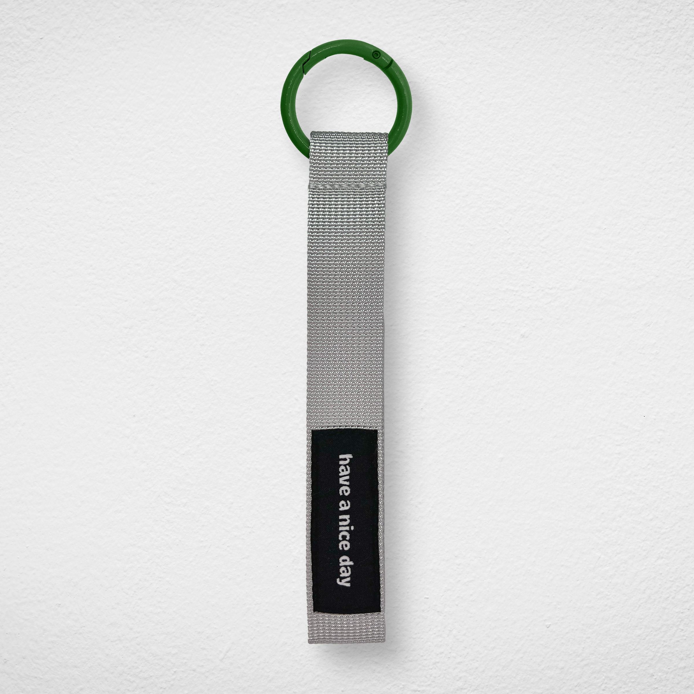 Phone Strap_Grey_Green