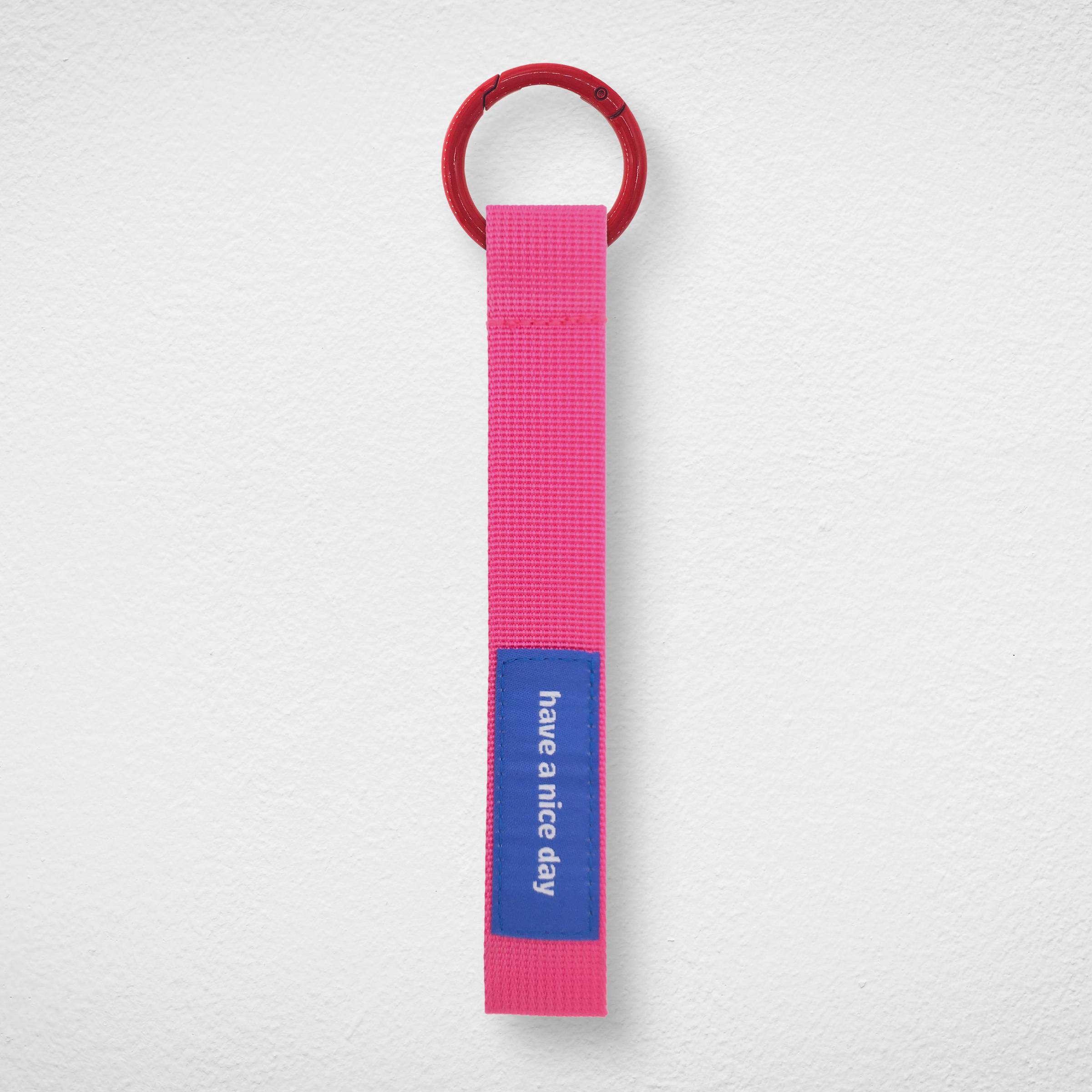Phone Strap_Pink_Red