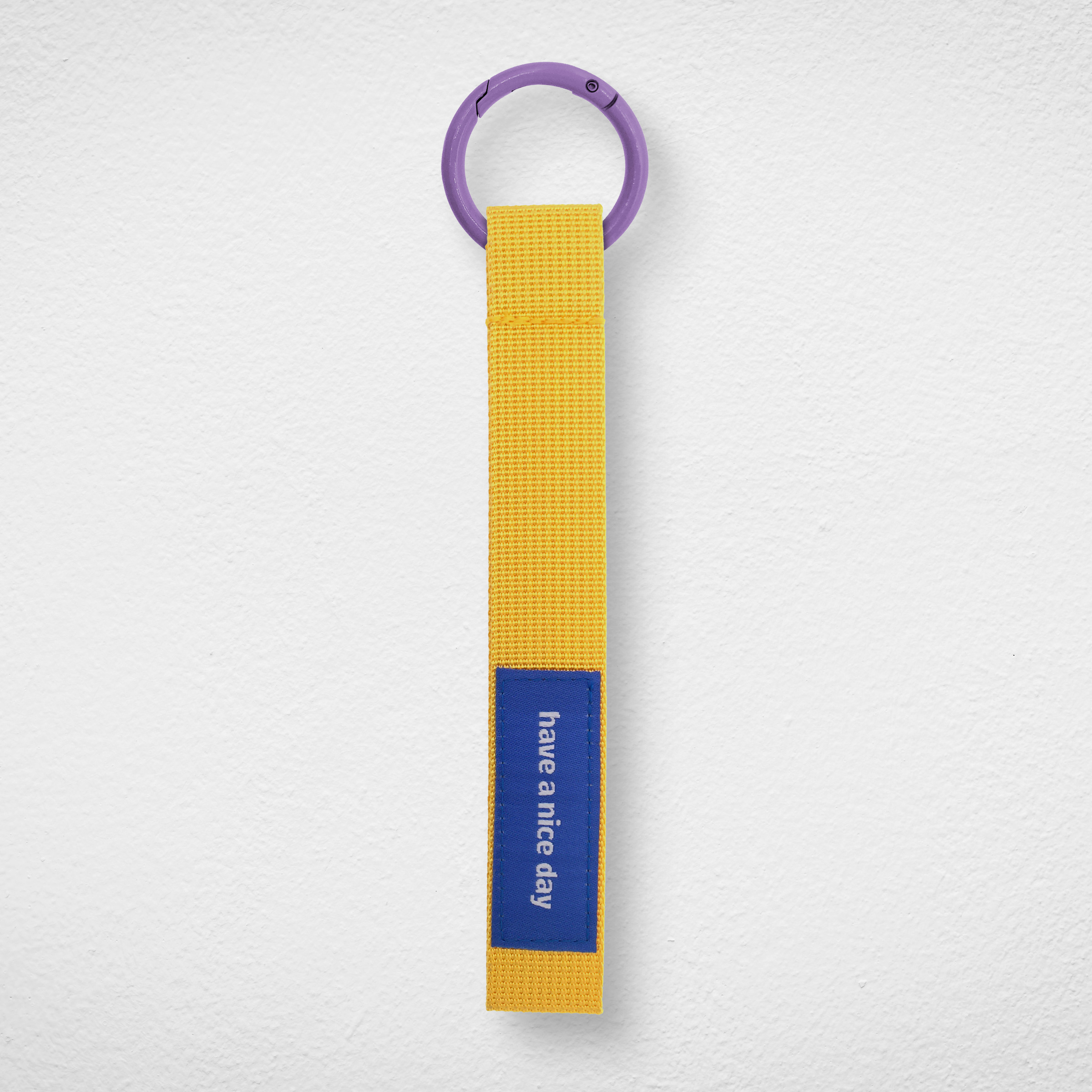Phone Strap_Yellow_Purple