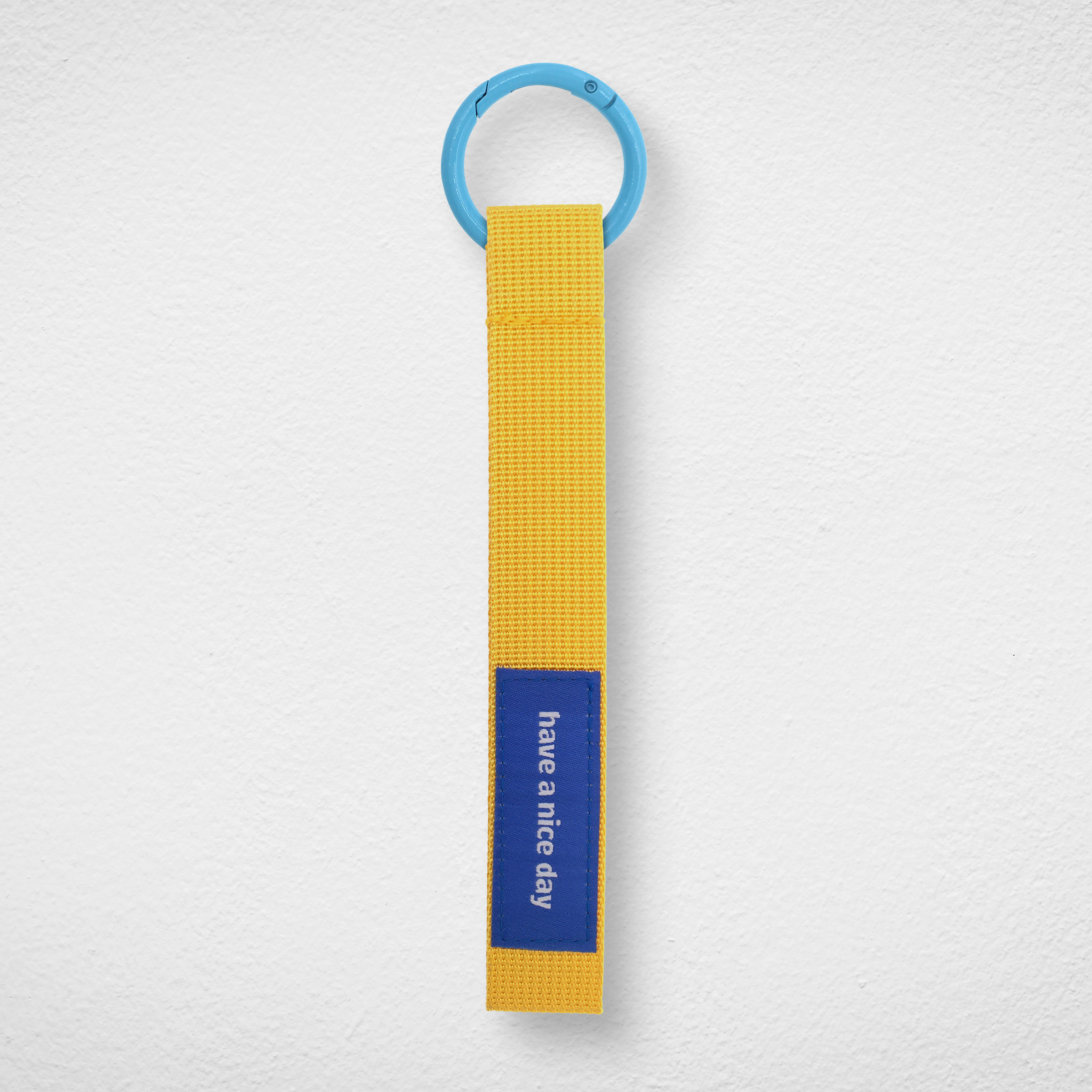 Phone Strap_Yellow_Blue
