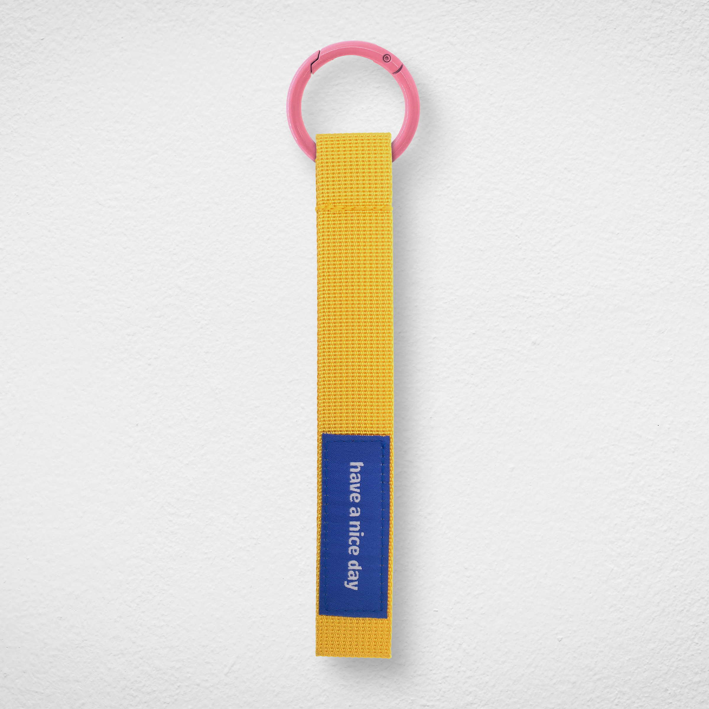 Phone Strap_Yellow_Pink