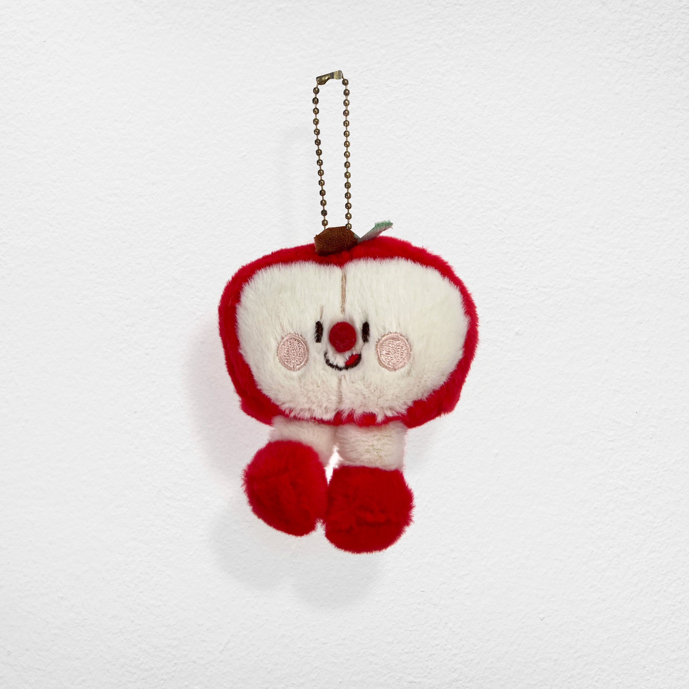 Keychain - SoftToy - Half Apple