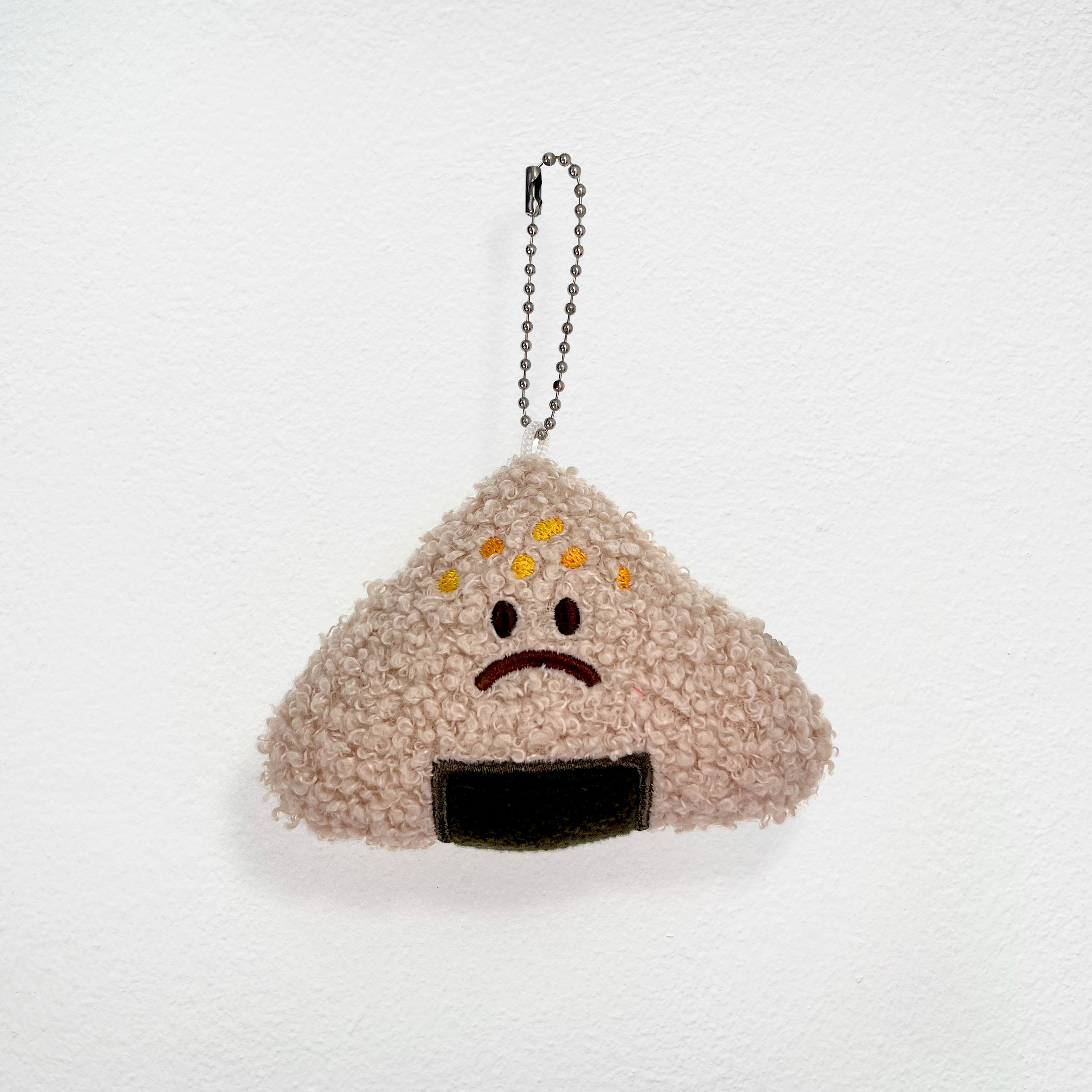 Keychain - SoftToy - Onigiri Brown
