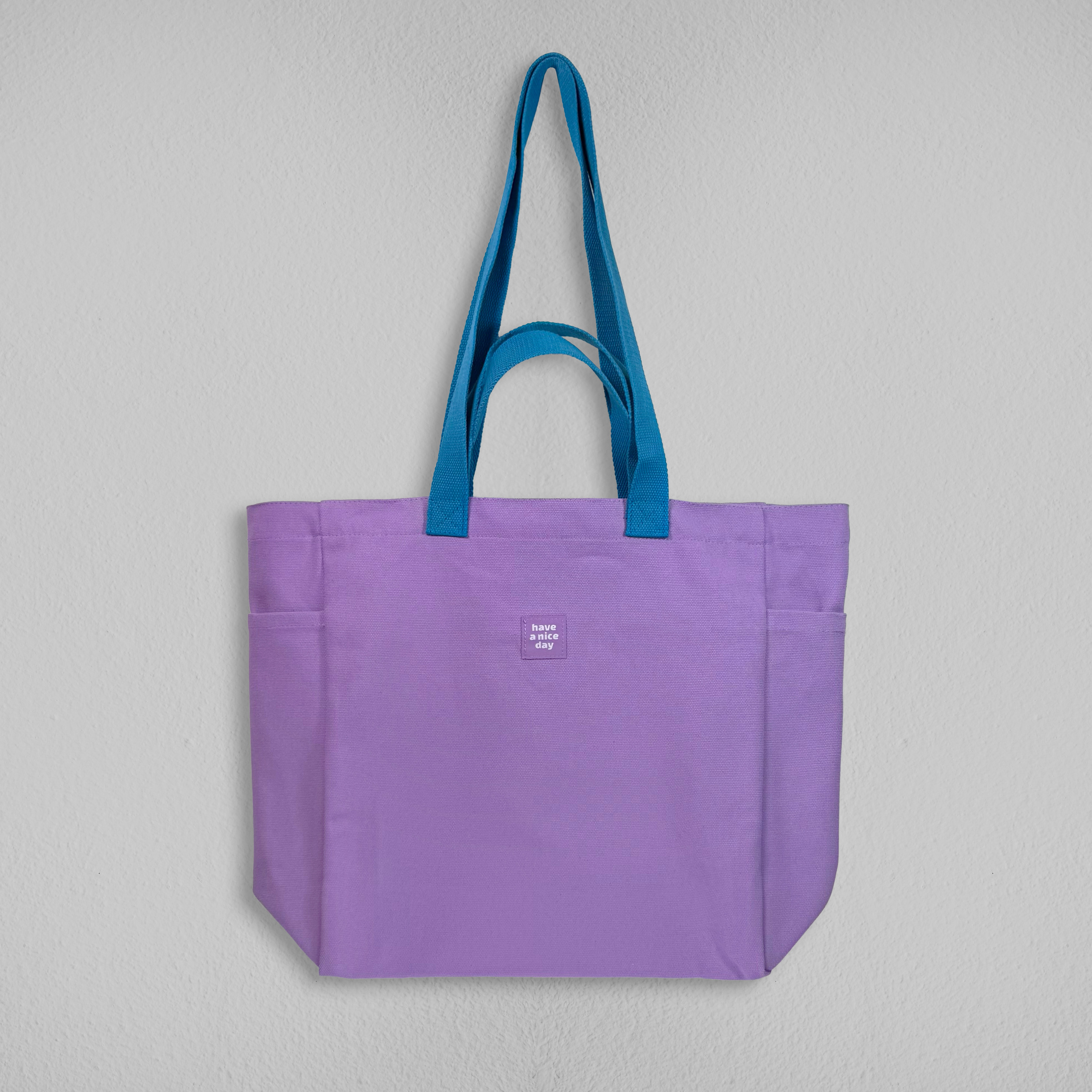 Colour Tote Bag_Purple_1