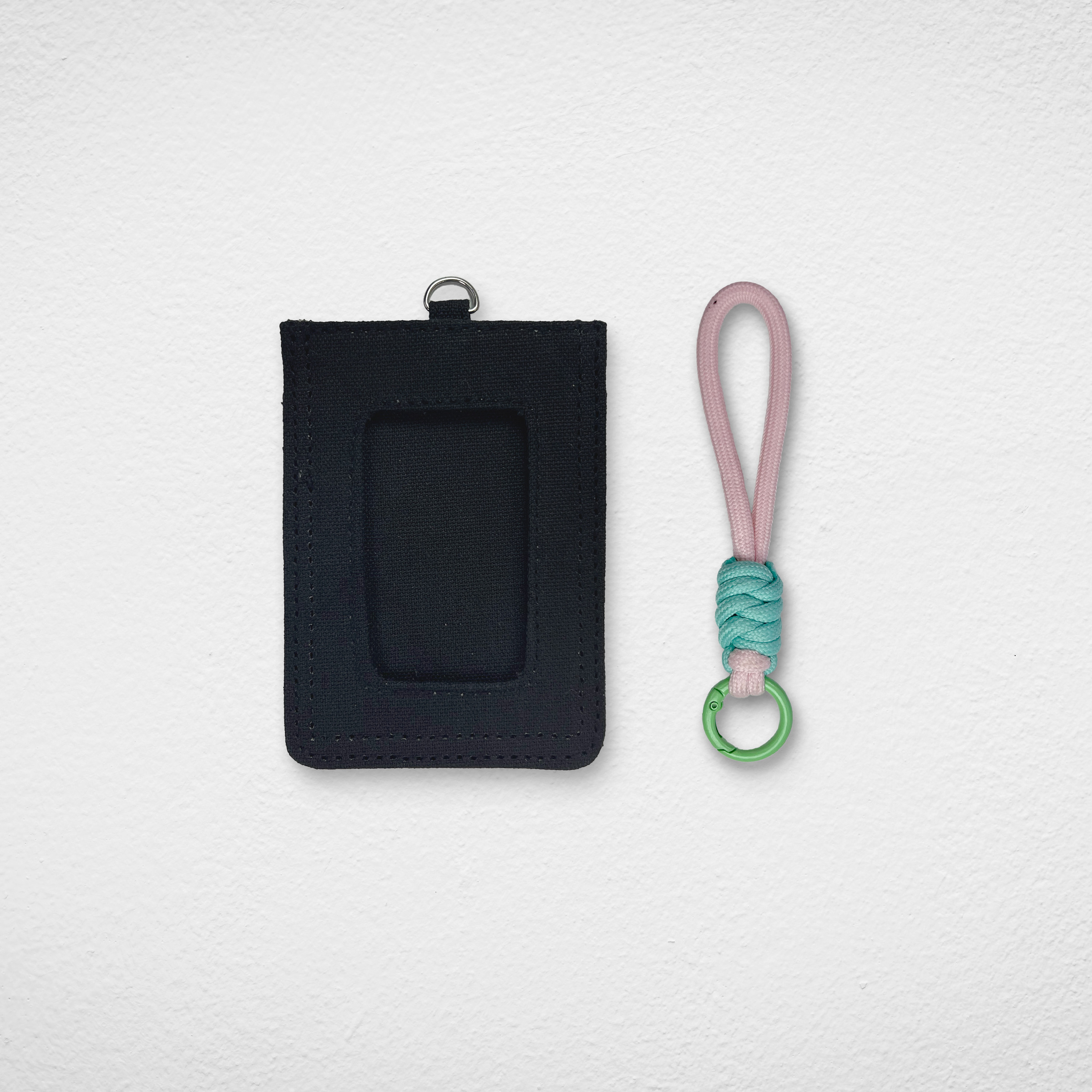 Card Holder_Black_Short Pink3