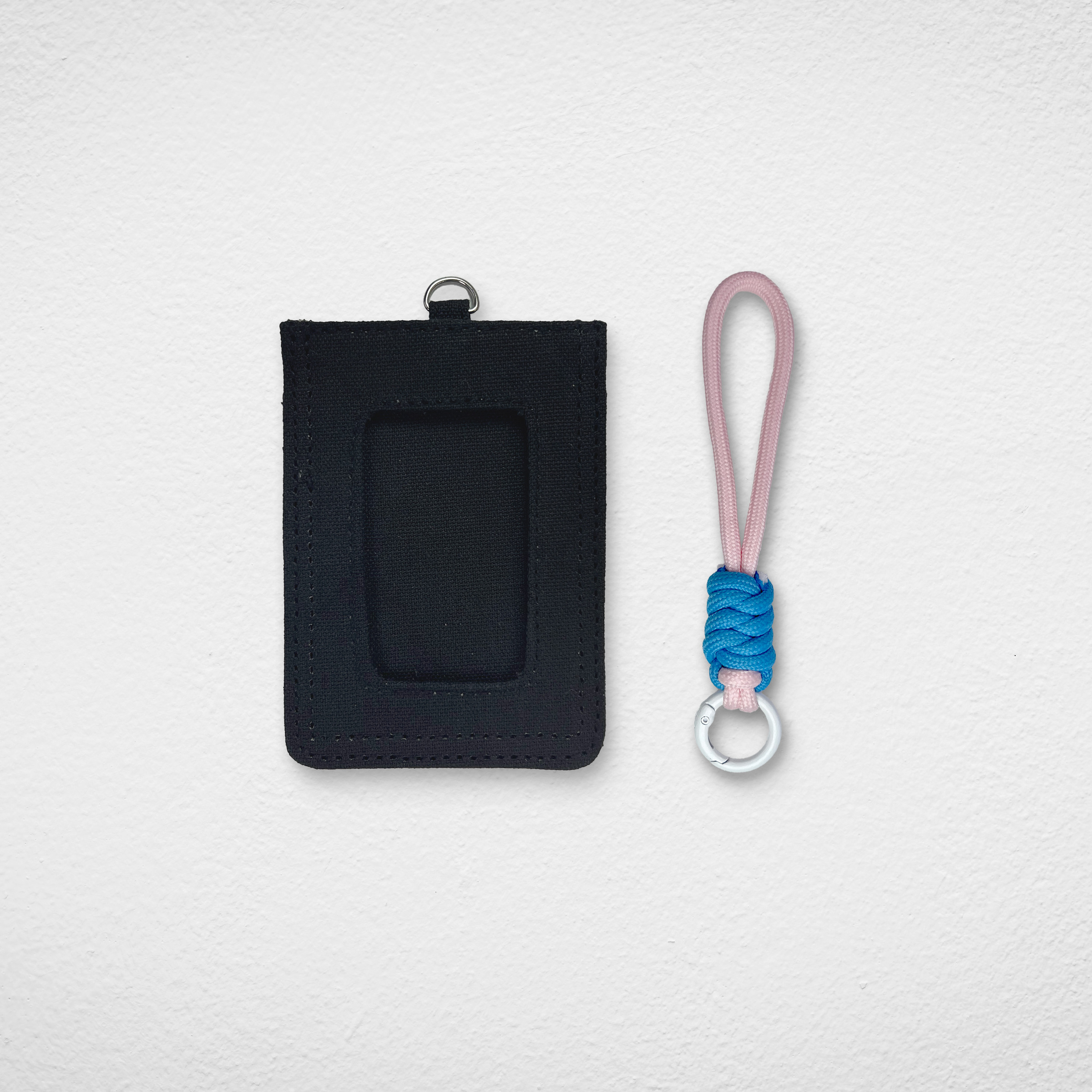 Card Holder_Black_Short Pink2