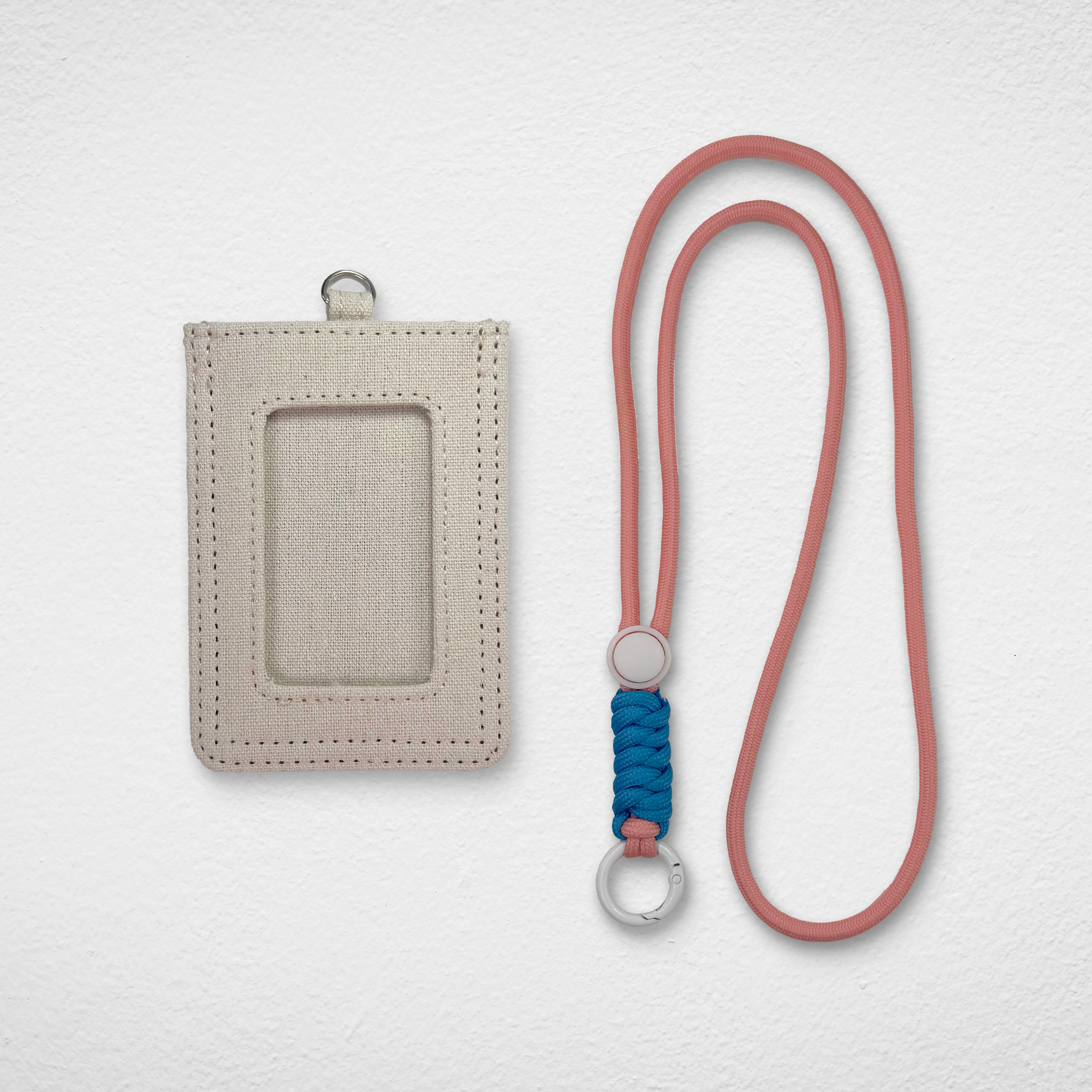 Card Holder_Grey_Pink