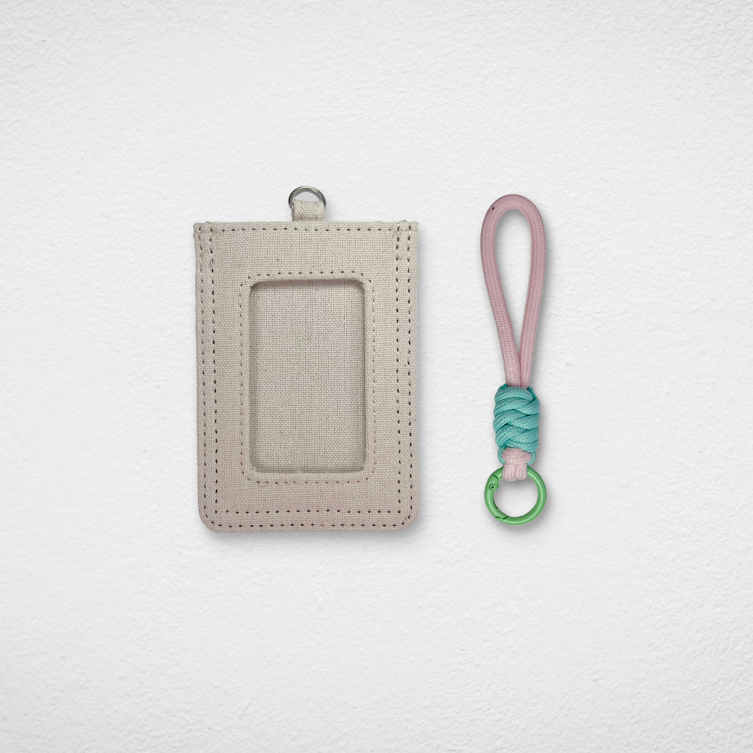 Card Holder_Grey_Short Pink3