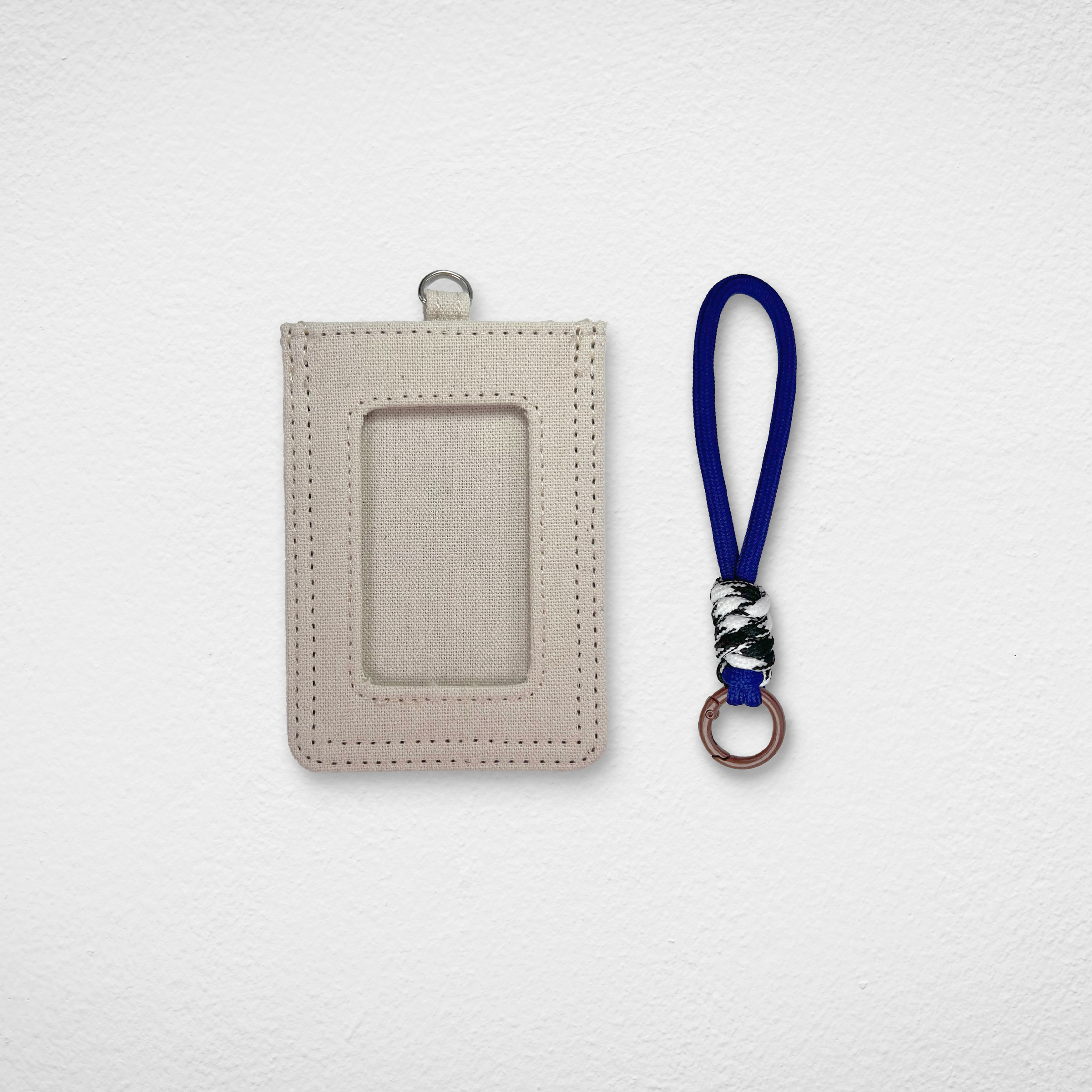Card Holder_Grey_Short Blue