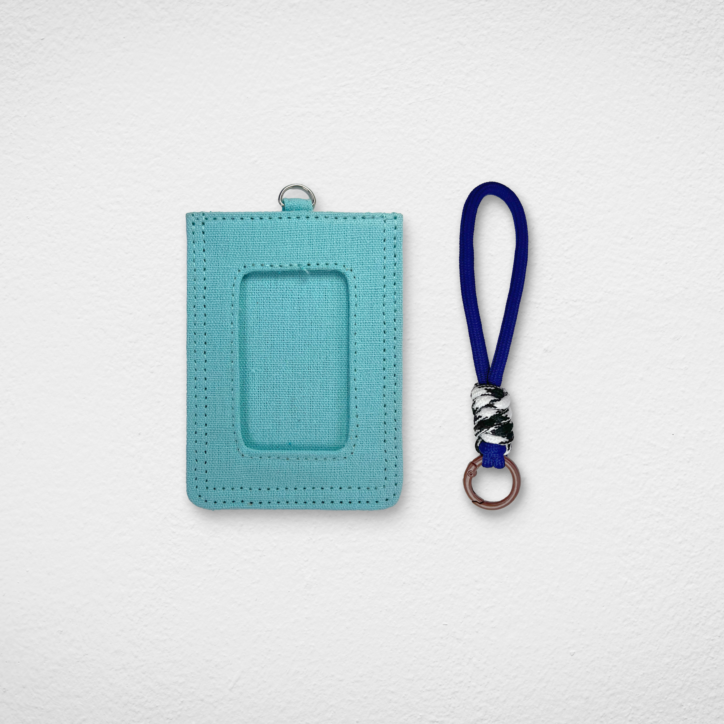 Card Holder_LightGreen_Short Blue