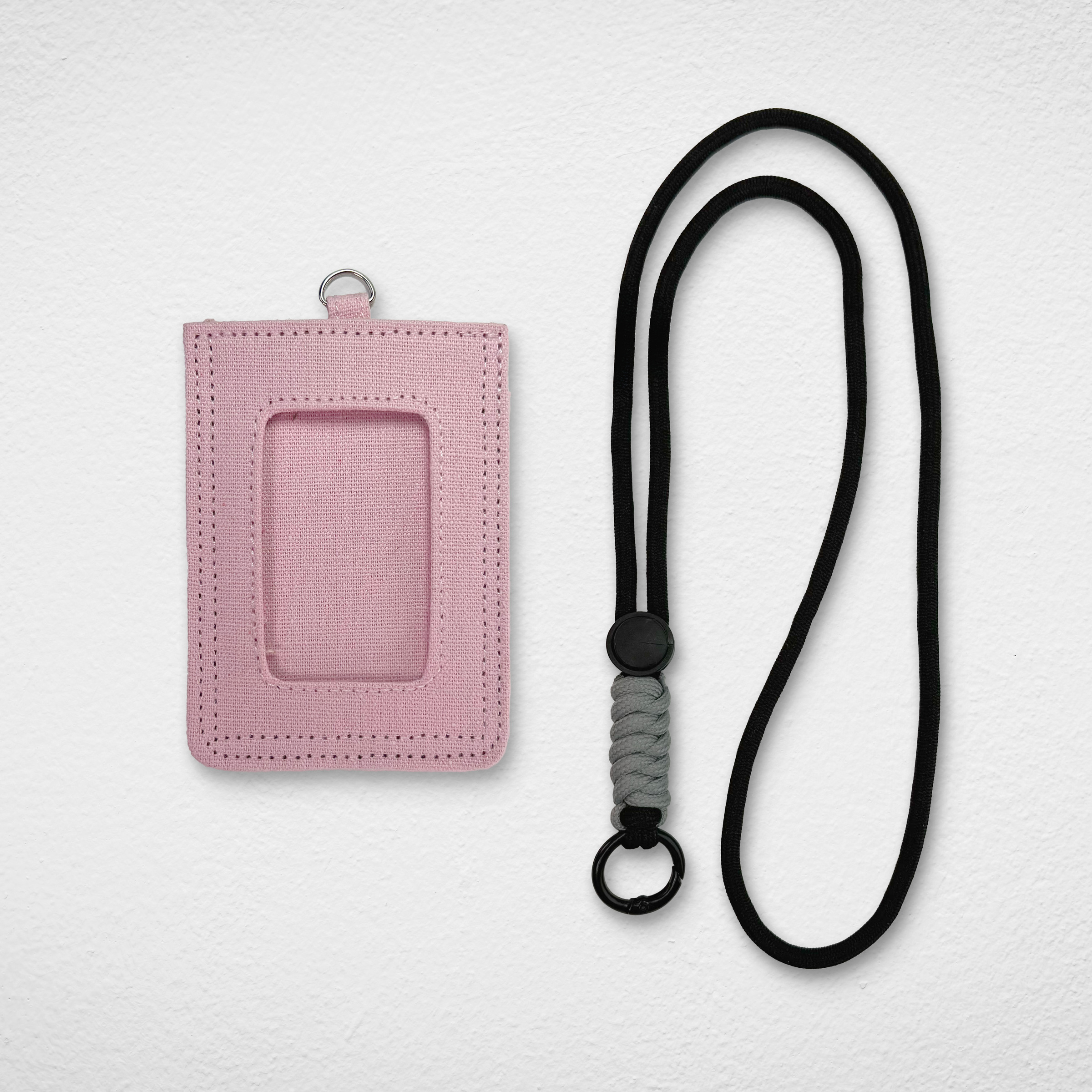Card Holder_Pink_Black