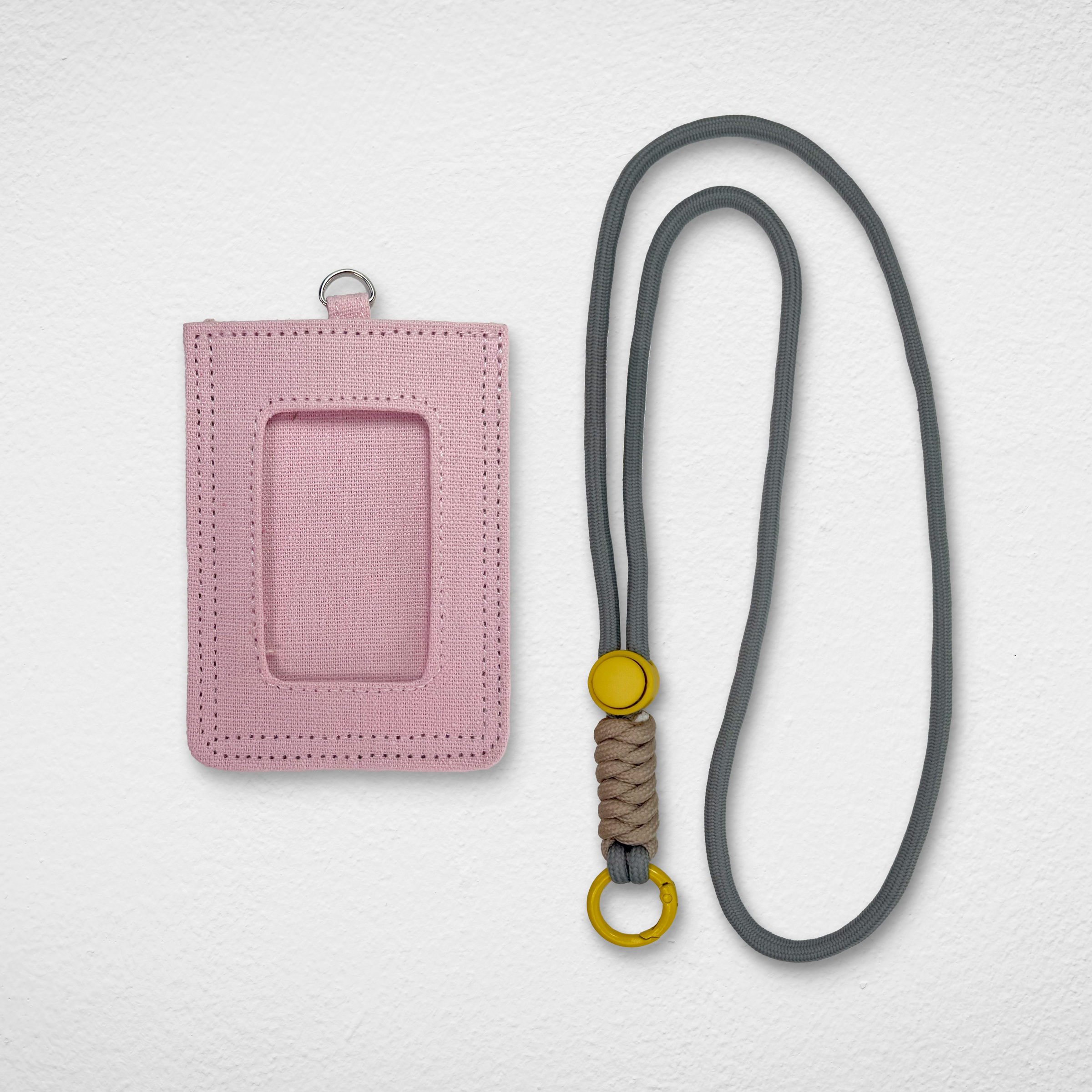 Card Holder_Pink_Green