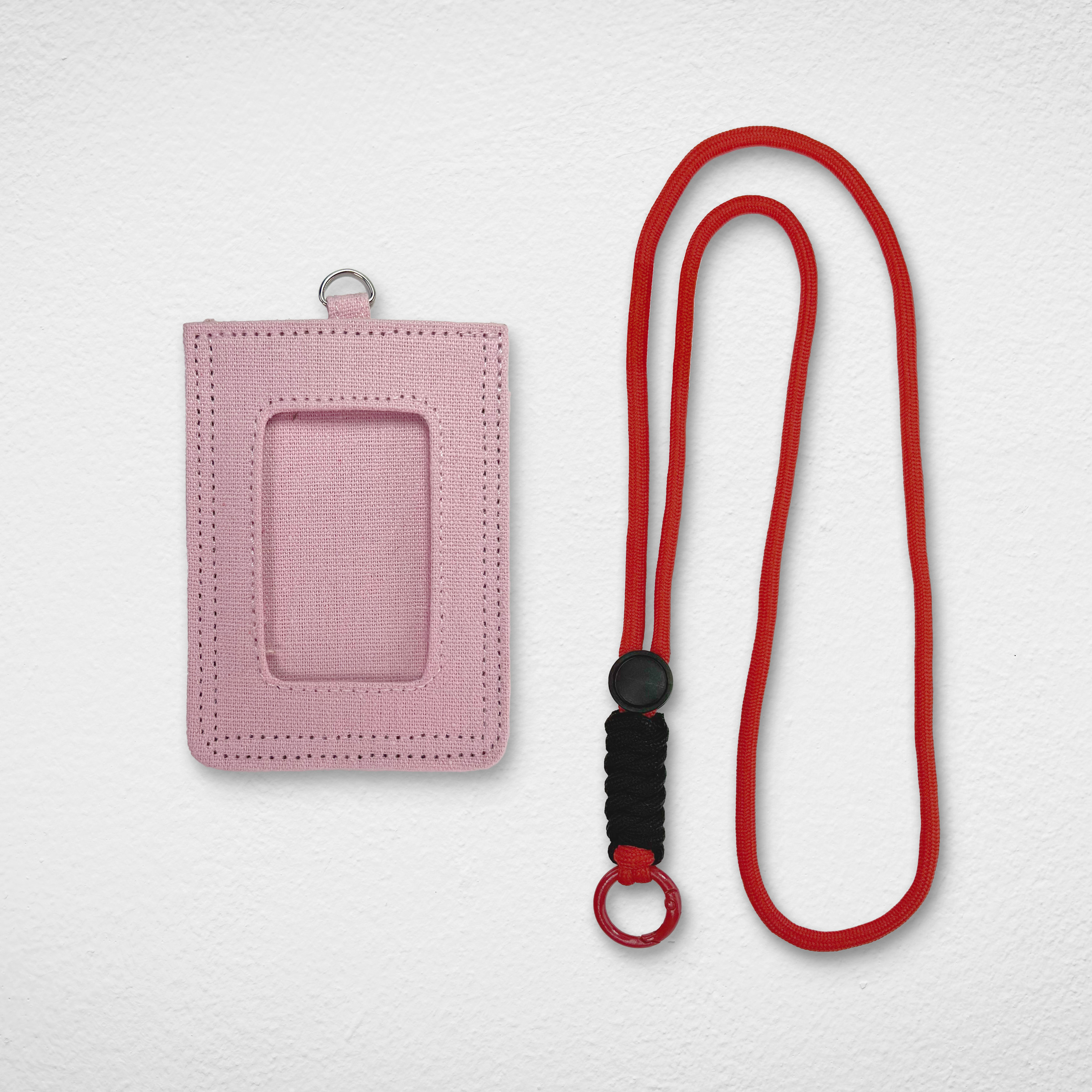 Card Holder_Pink_Red
