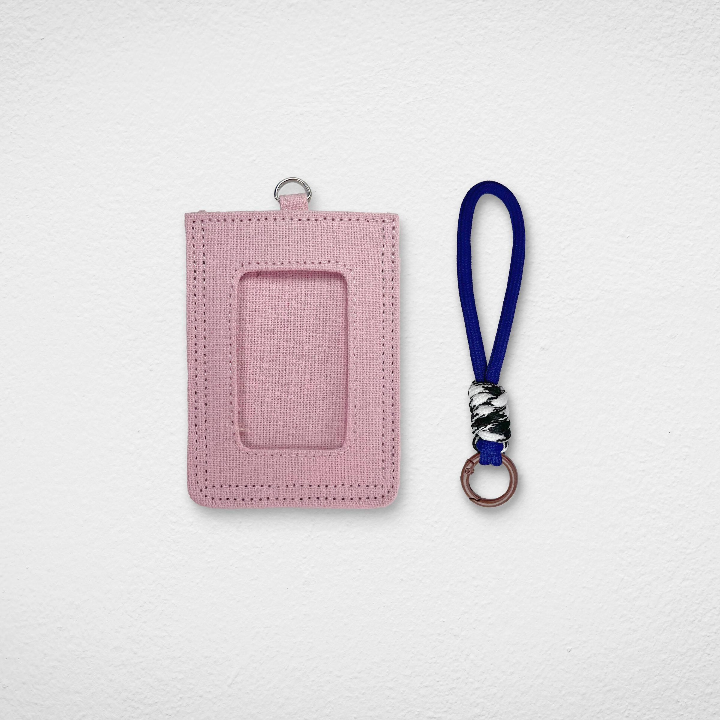 Card Holder_Pink_Short Blue