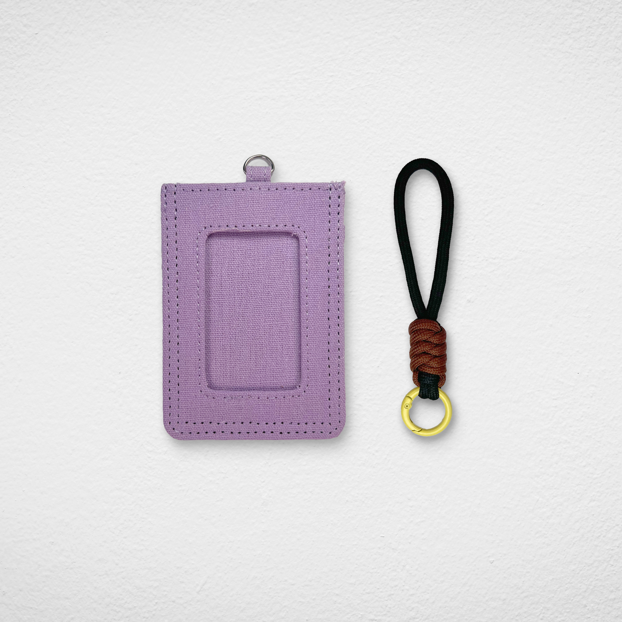 Card Holder_Purple_Short Black