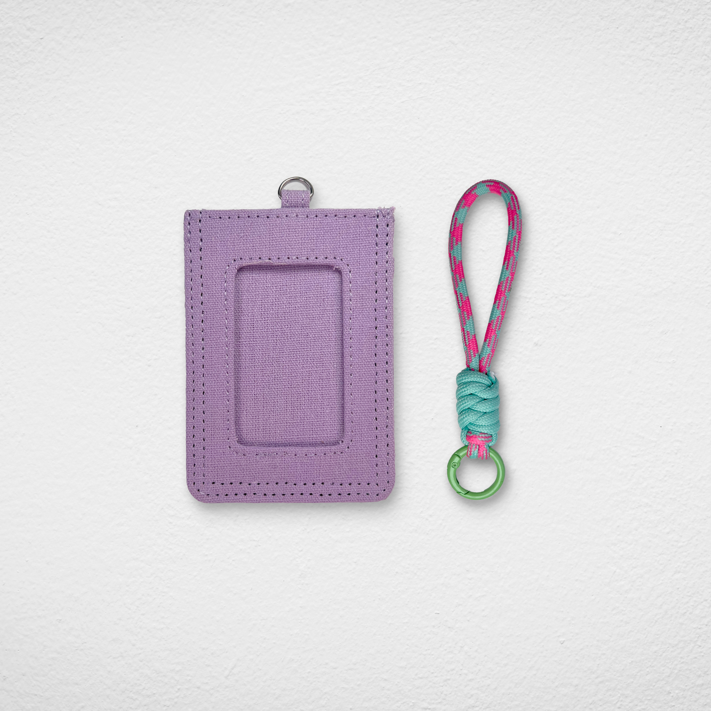 Card Holder_Purple_Short Pink