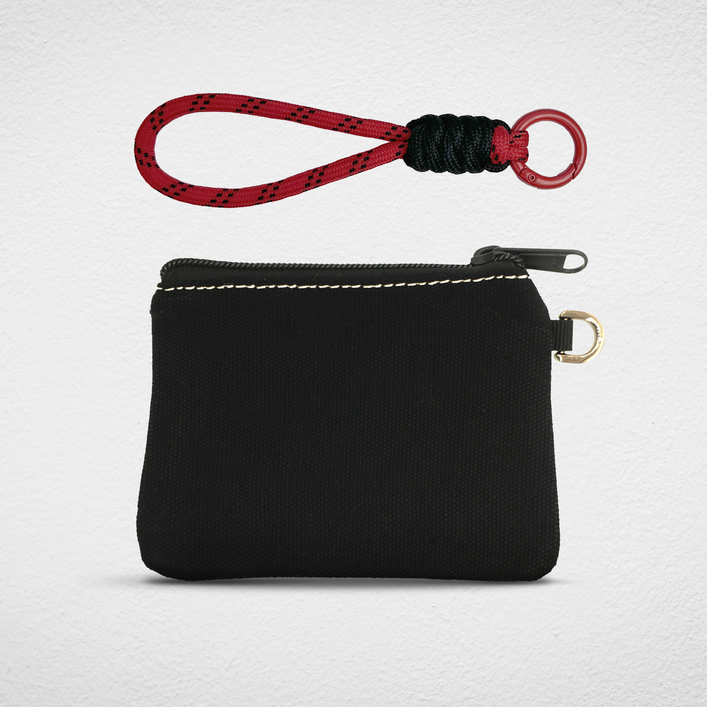 Coin Pouch_Black_Red