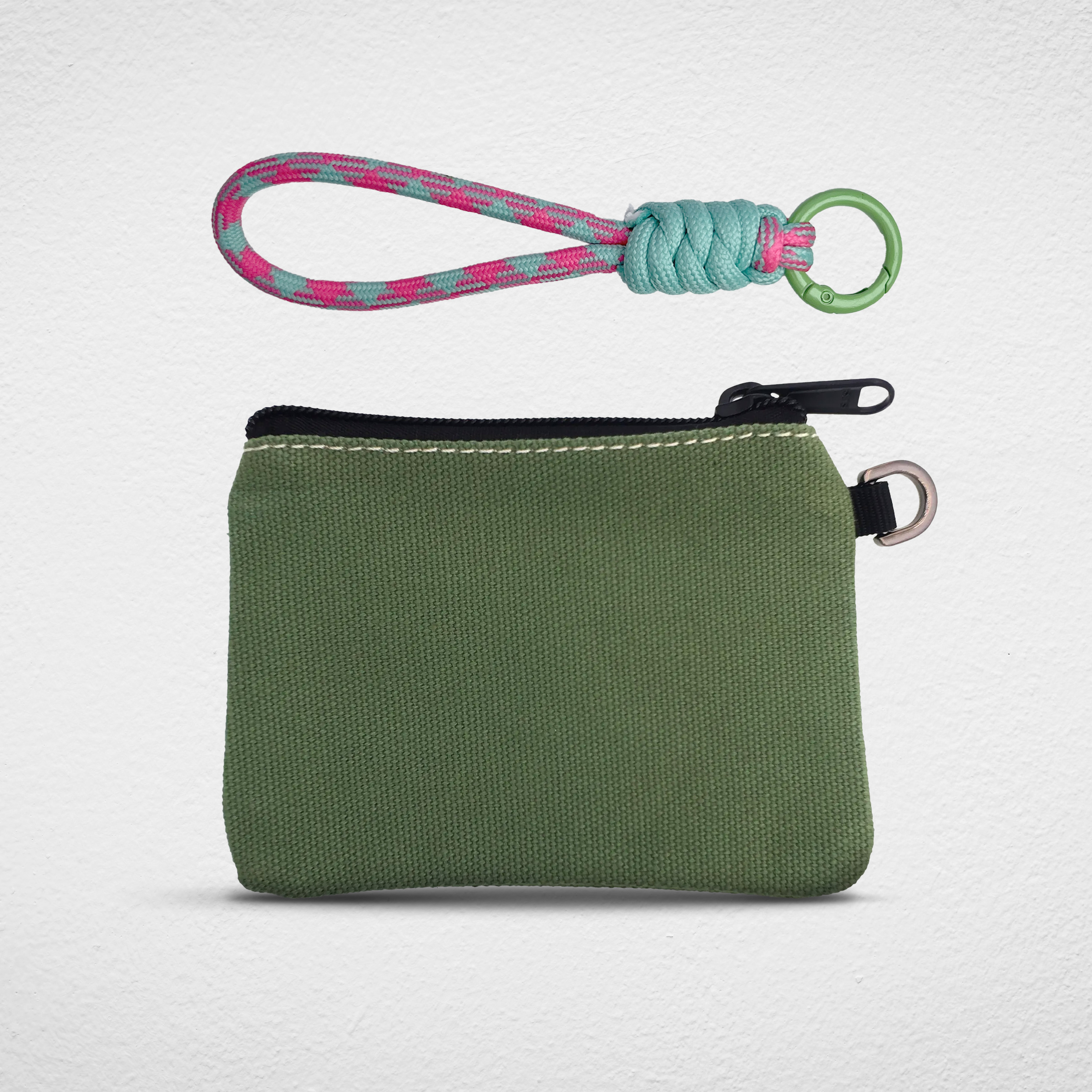 Coin Pouch_Green_Pink1