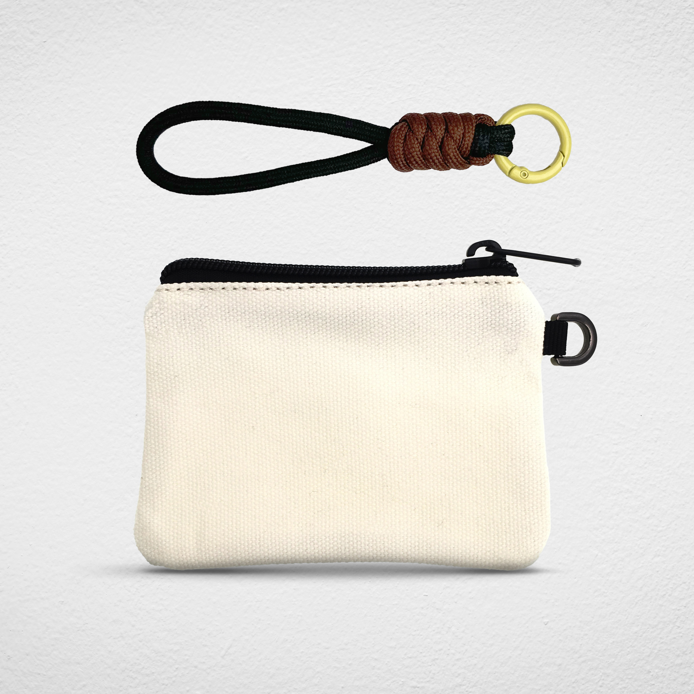 Coin Pouch_White_Black