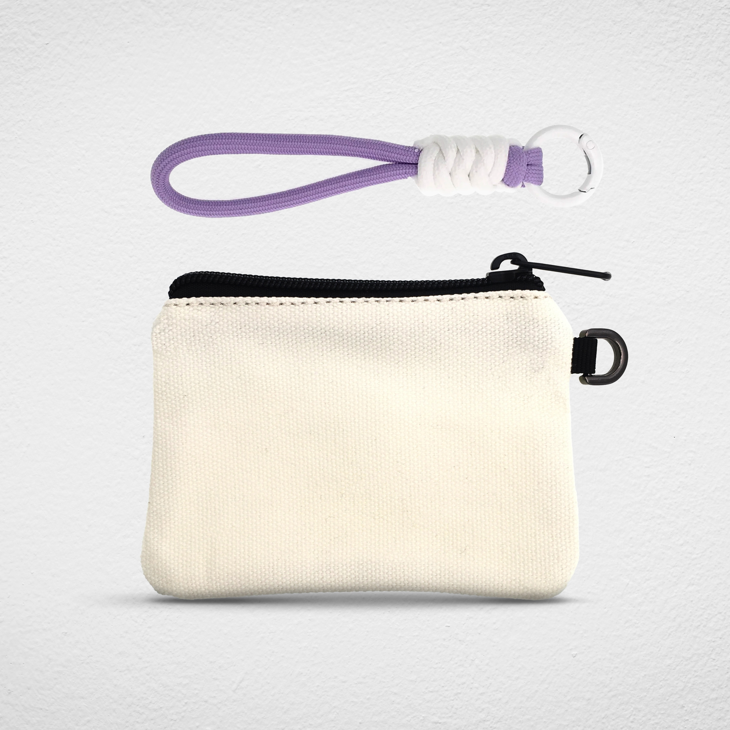 Coin Pouch_White_Purple