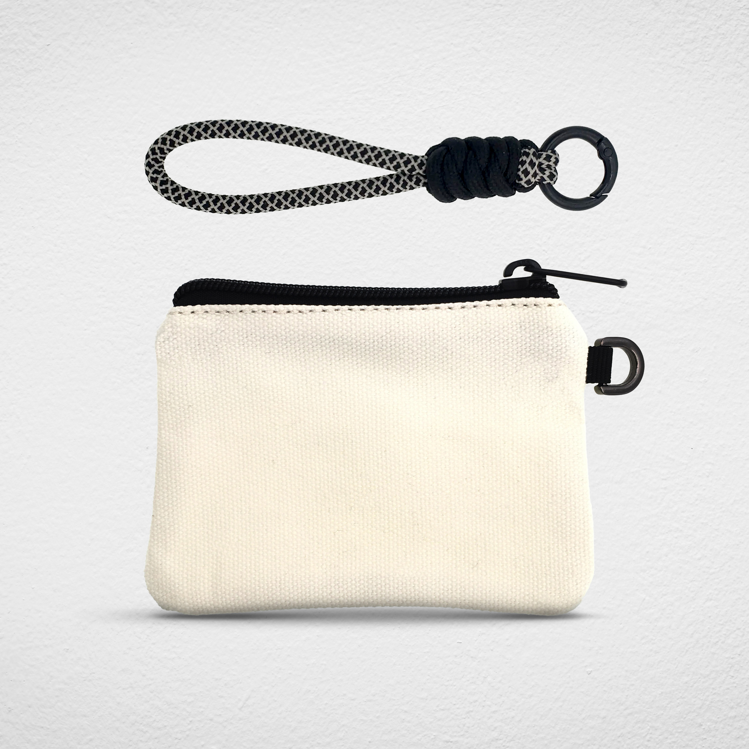 Coin Pouch_White_BlackWhite