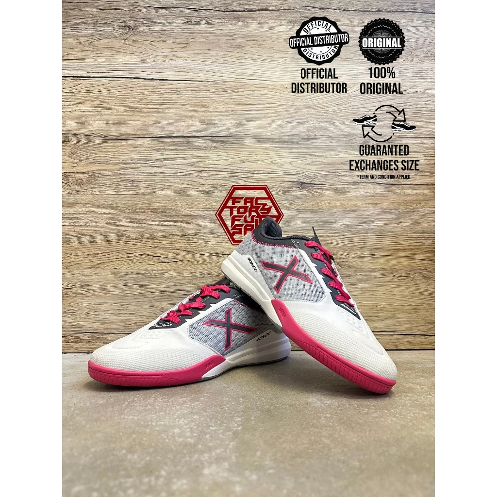 X MUNICH RONDO 04 INDOOR KASUT FUTSAL SHOES – Factory Futsal