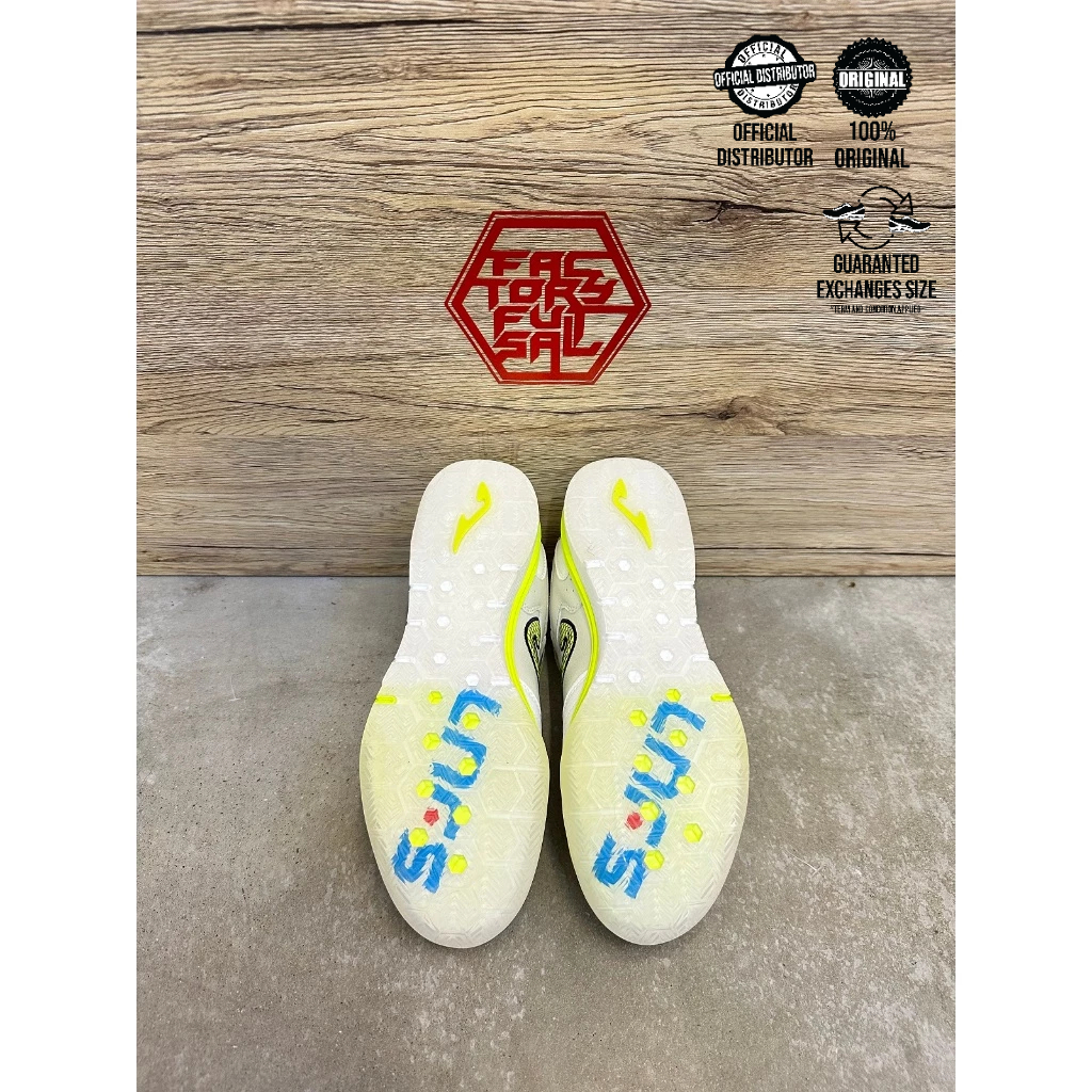 JOMA 2382-TOPFLEX REBOUND LNFS (WHITE) KASUT FUTSAL SHOES JOMA 2382-TOPFLEX REBOUND LNFS (WHITE) KASUT FUTSAL SHOES