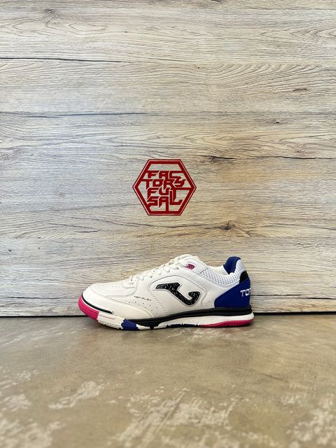 JOMA TOPFLEX REBOUND 24.5 美品 JOMA 2332N TOPFLEX REBOUND (WHITE/BLUE) KASUT FUTSAL SHOES