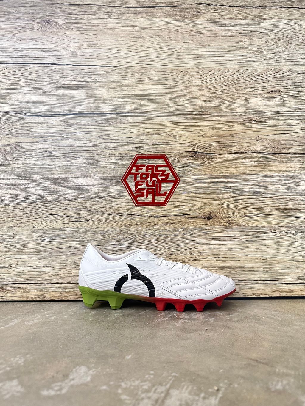 ORTUSEIGHT CATALYST VISION V4 FG KANGAROO LEATHER WHITE KASUT SOCCER SHOES